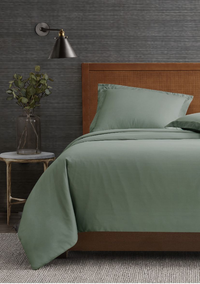 Garment Wash Solid Duvet Set
