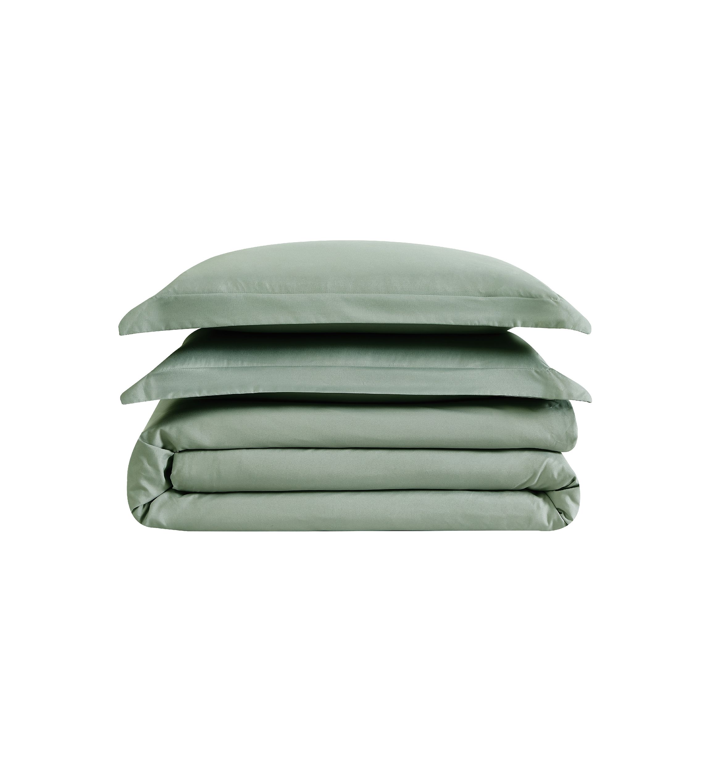 Garment Wash Solid Duvet Set