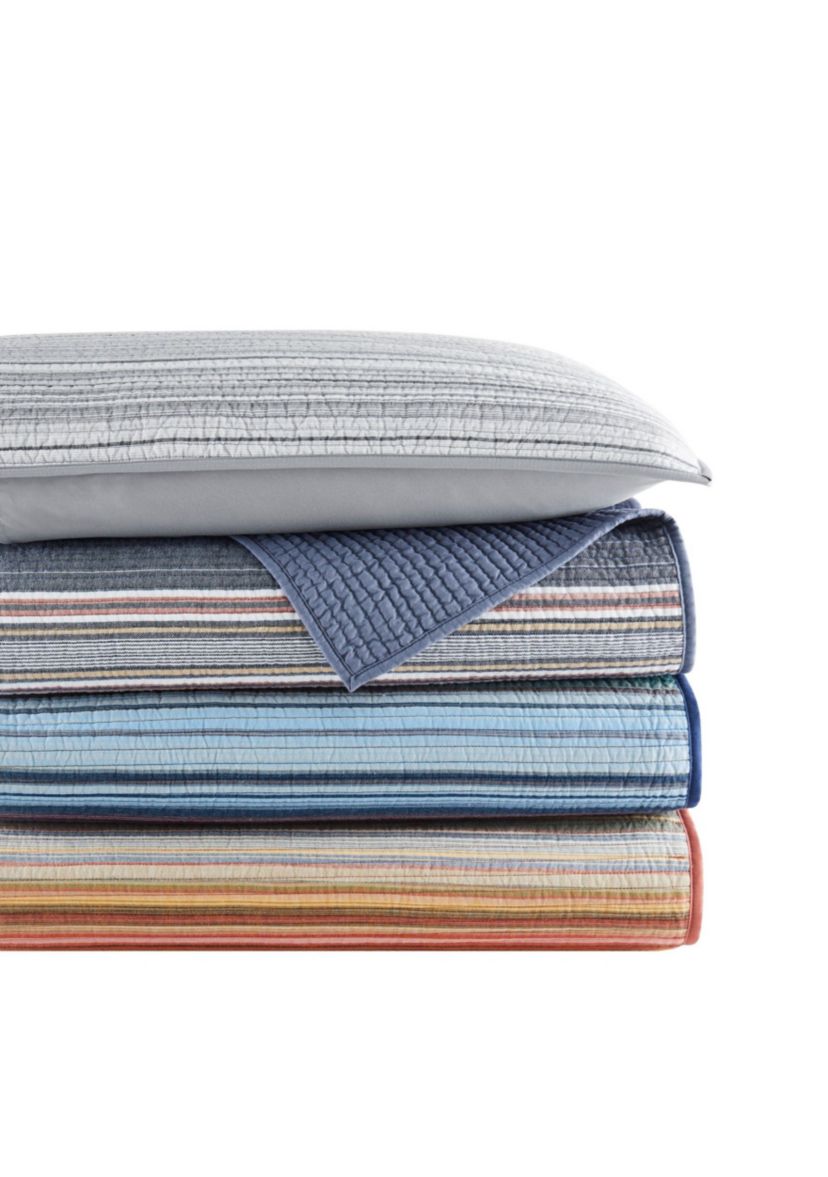 Met Stripe Yarn Dye Quilt Set