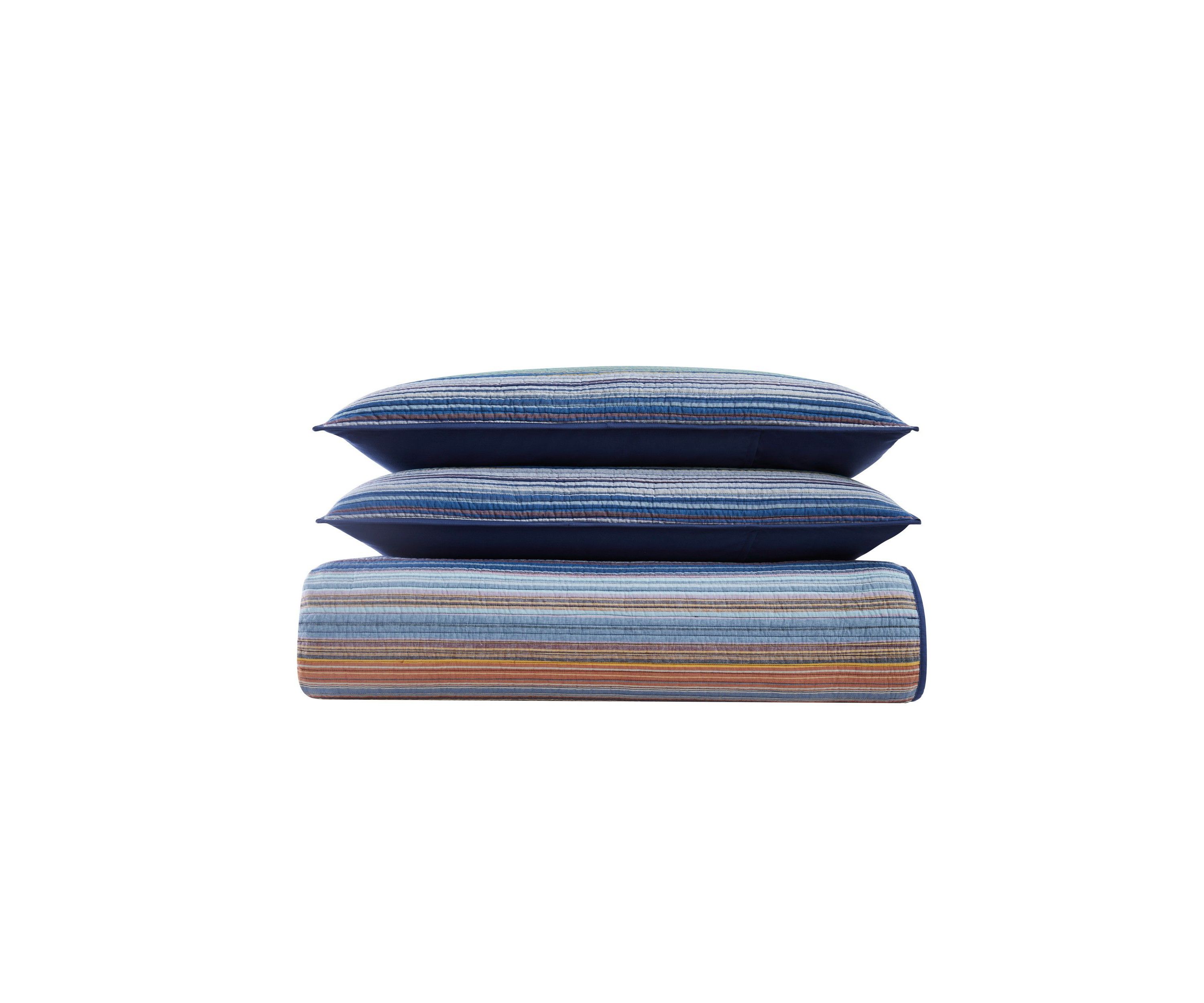Met Stripe Yarn Dye Quilt Set