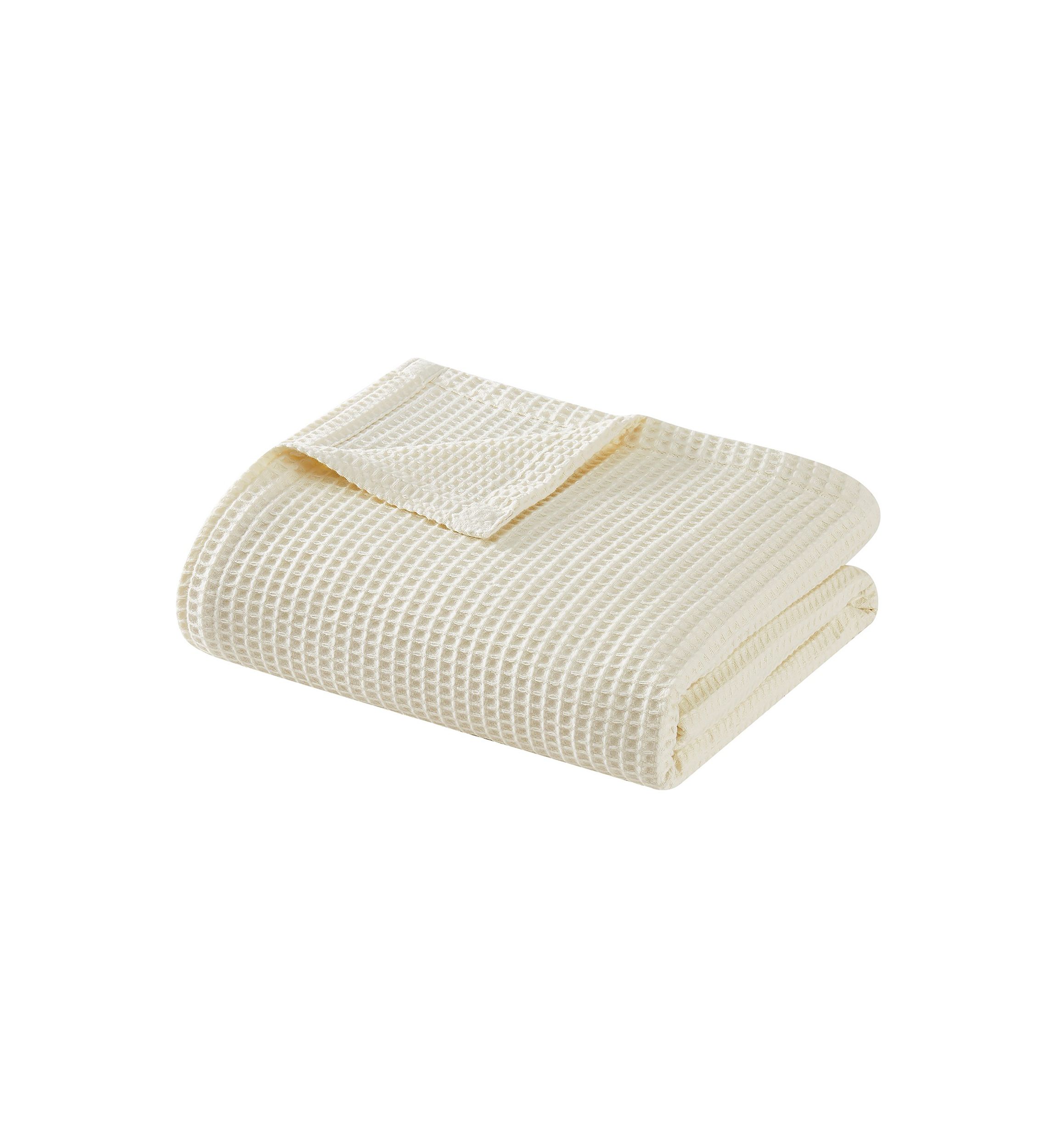 Heritage Cotton Waffle Blanket