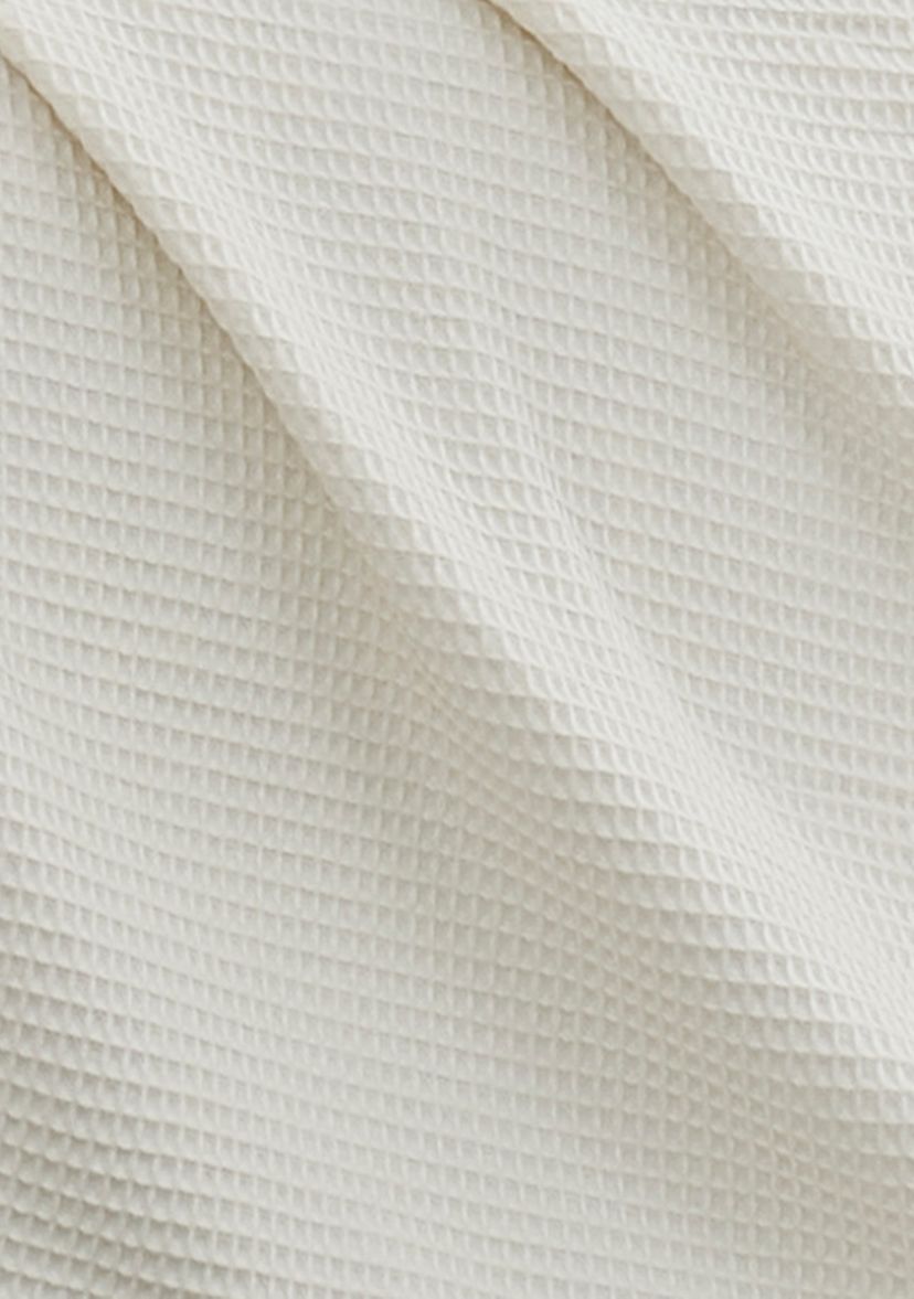 Heritage Cotton Waffle Blanket