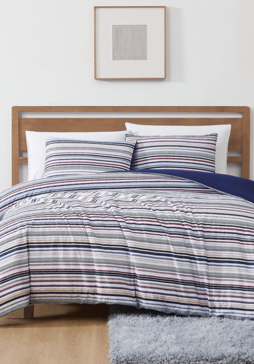 Teagan Stripe Comforter Set
