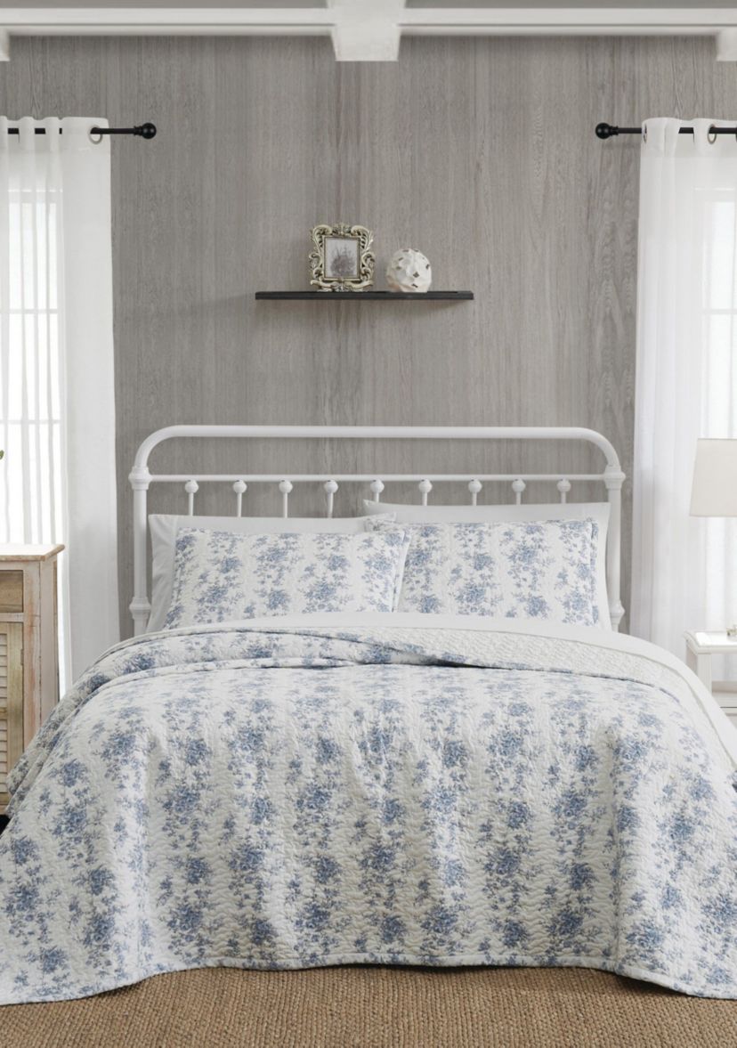 British Rose Quilt Set
