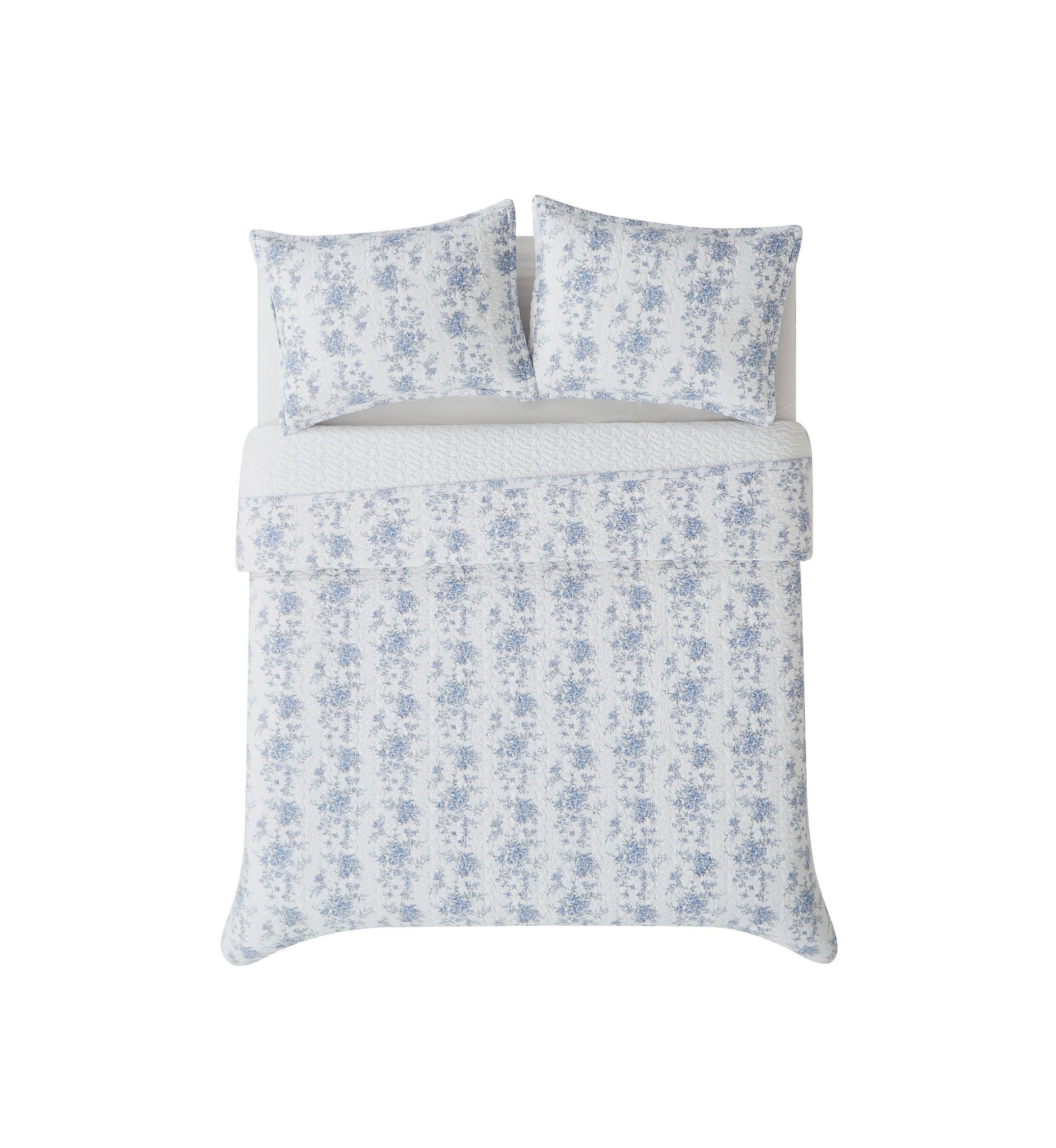 British Rose Quilt Set