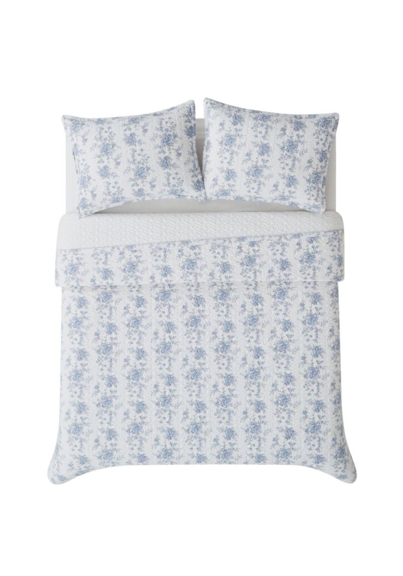 British Rose Quilt Set