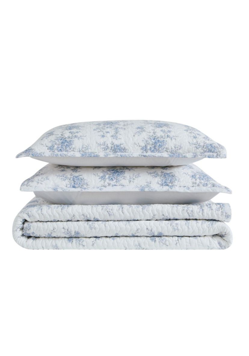 British Rose Quilt Set