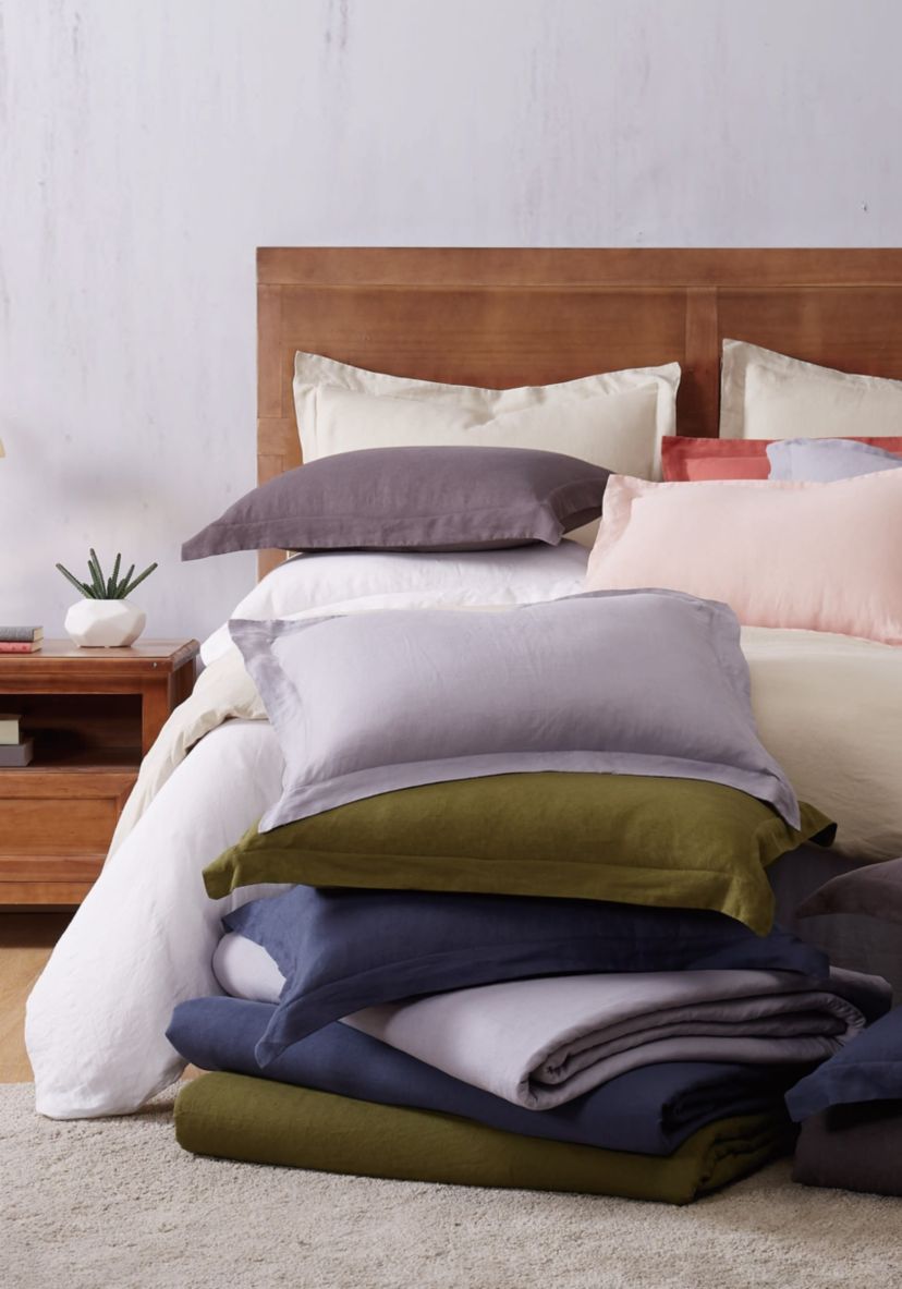 Linen Blush King Duvet Set
