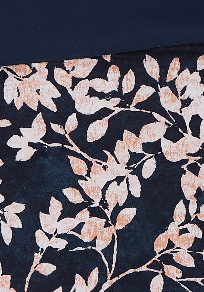 Vince Camuto Amaya Floral 3 Piece King Duvet Cover Set