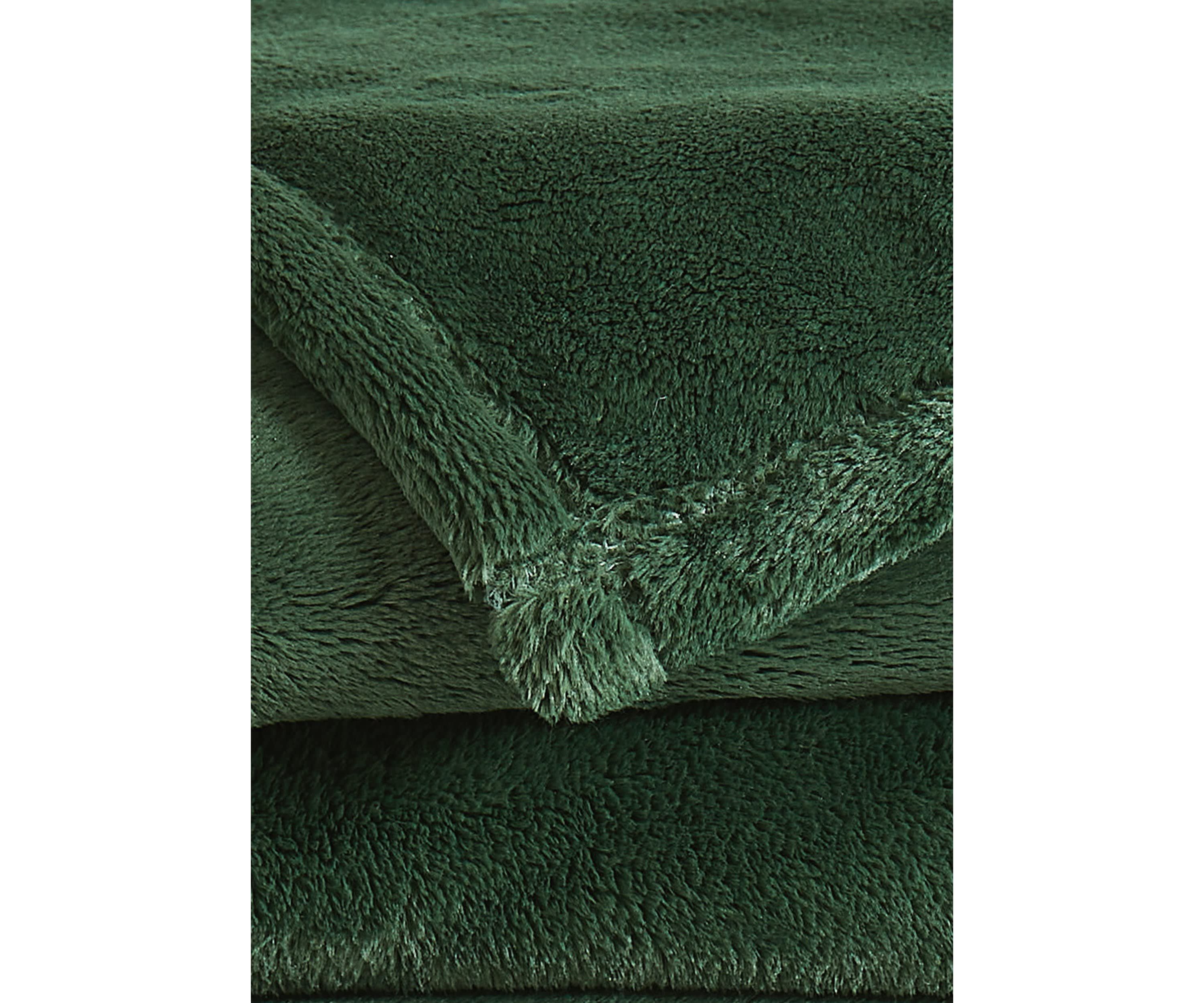 Royal Velvet Lavish Plush Solid Navy King Blanket