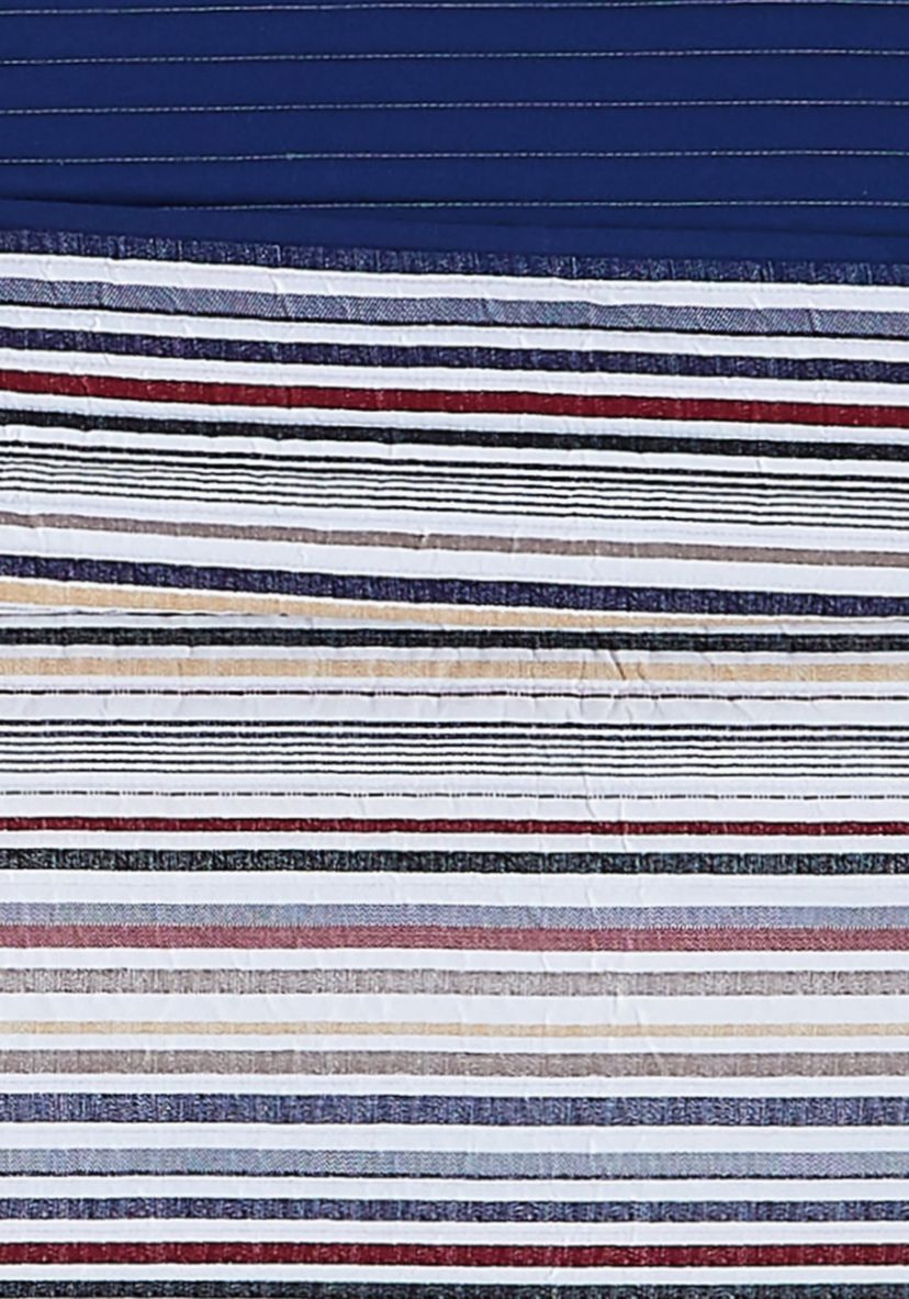Truly Soft Teagan Stripe Full/Queen 3 Piece Quilt Set