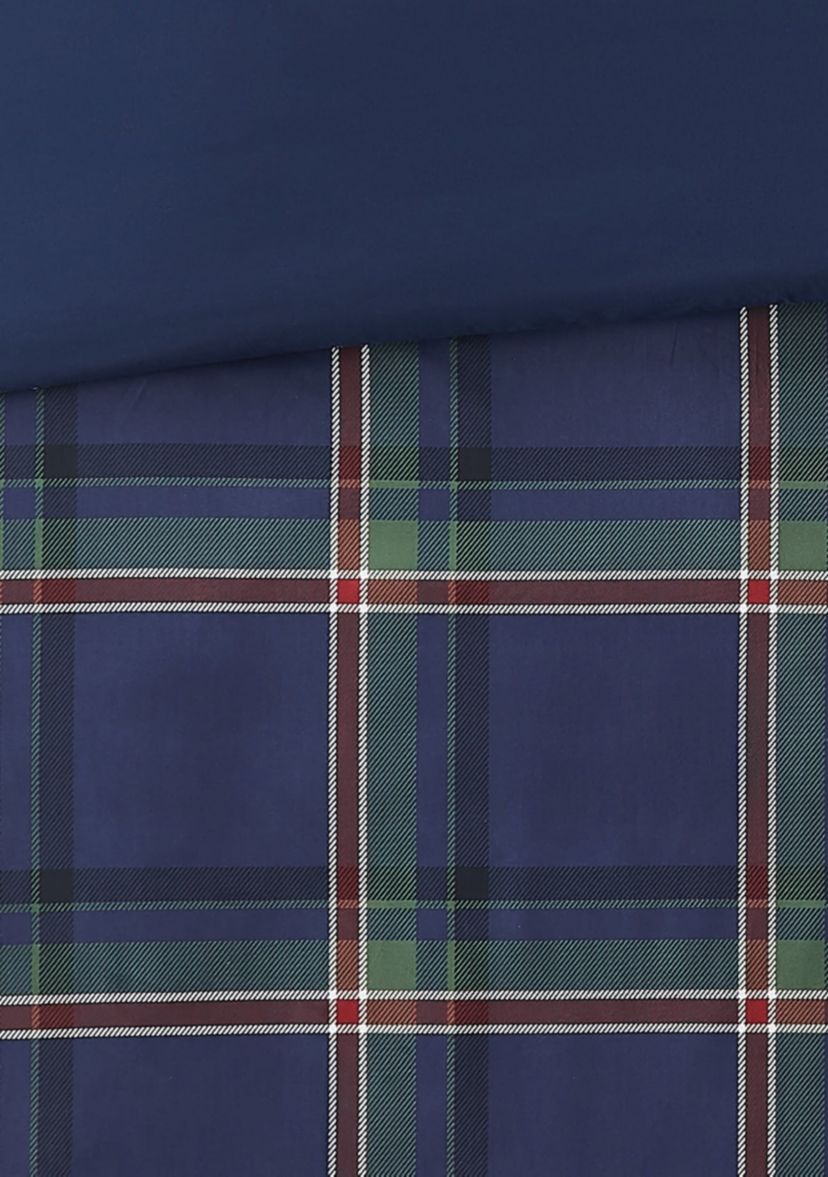 Truly Soft Bronson Plaid Full/Queen 3 Piece Comforter Set