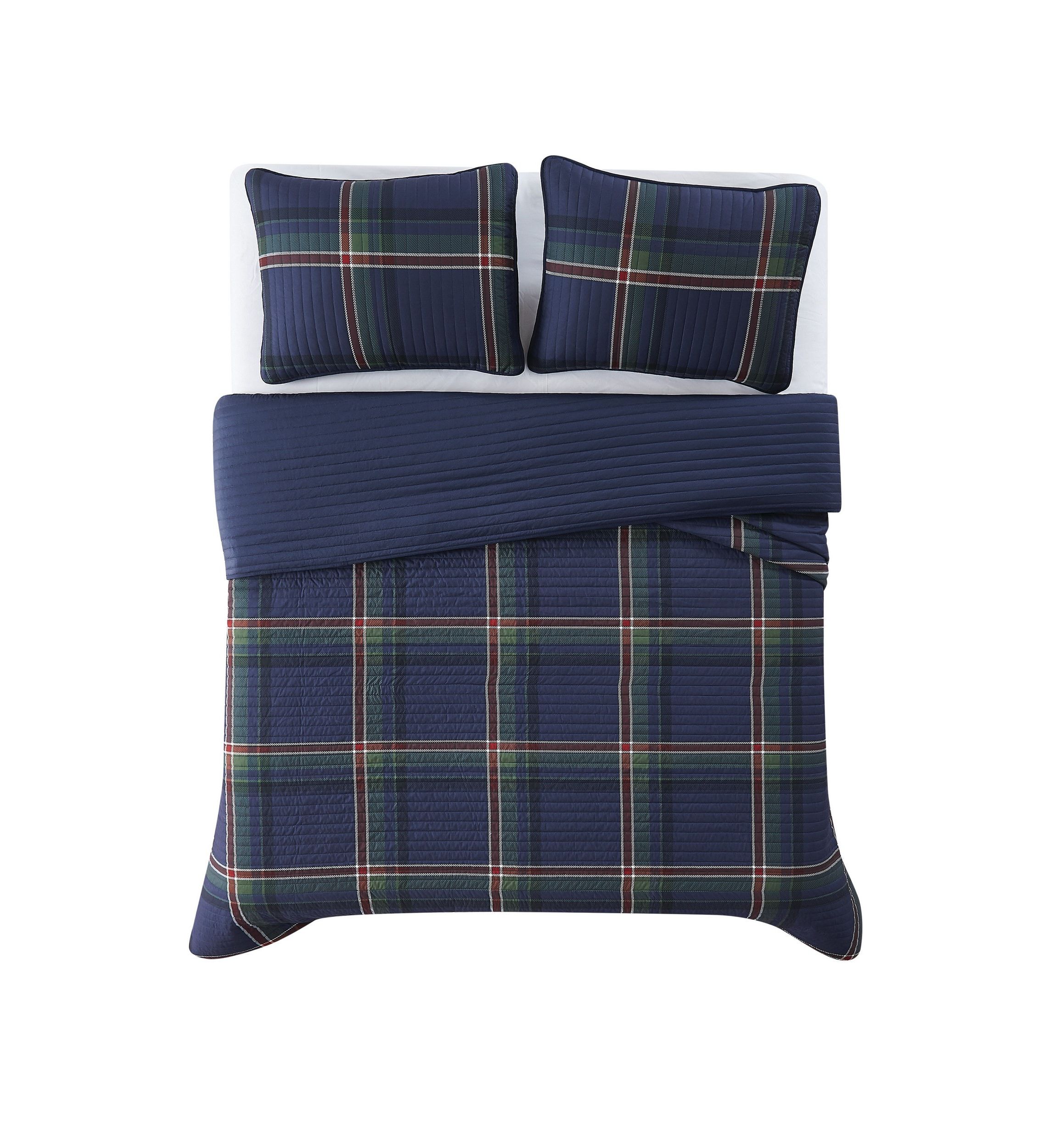 Truly Soft Bronson Plaid Twin/Twin XL 2 Piece Quilt Set