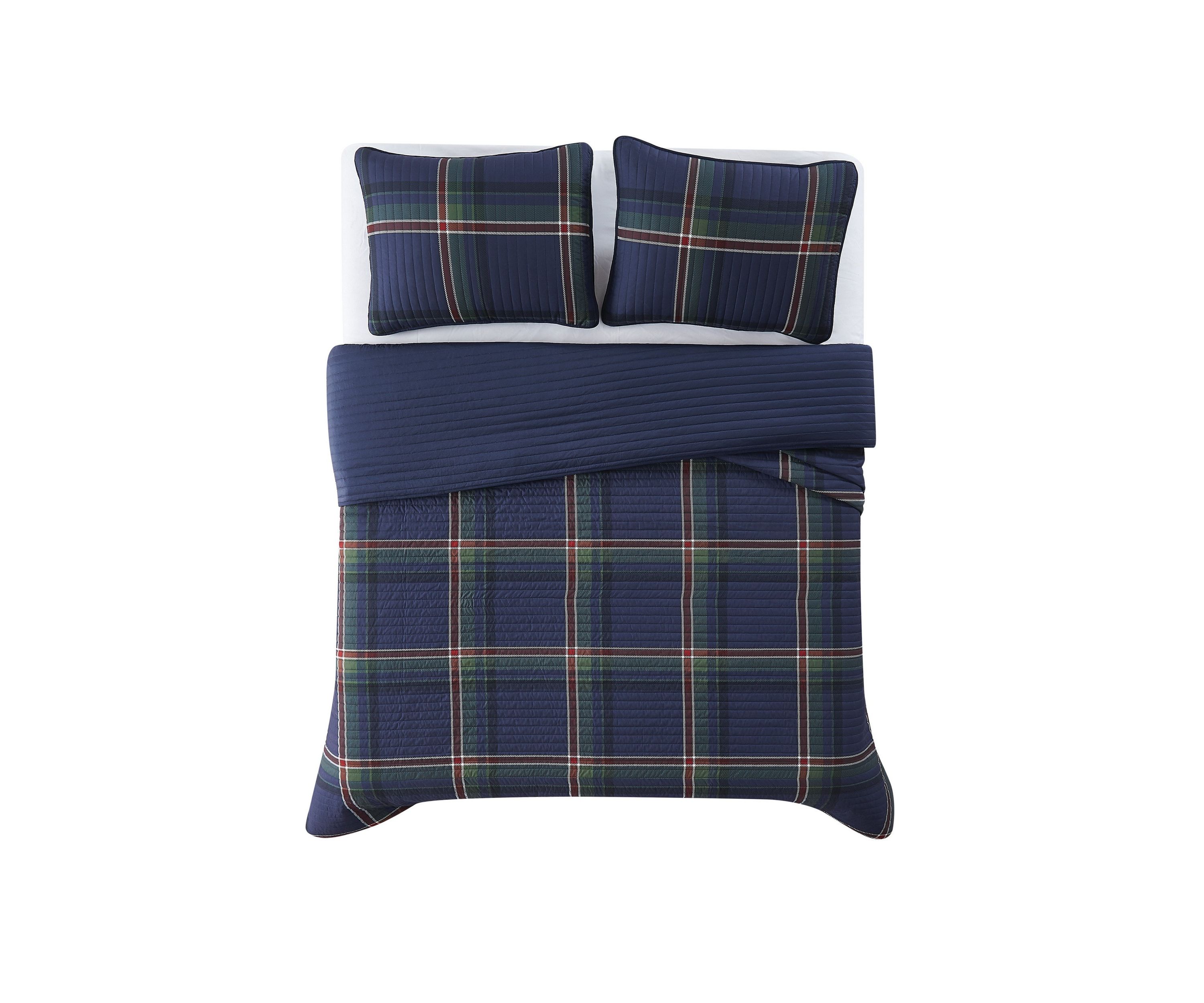 Truly Soft Bronson Plaid Twin/Twin XL 2 Piece Quilt Set