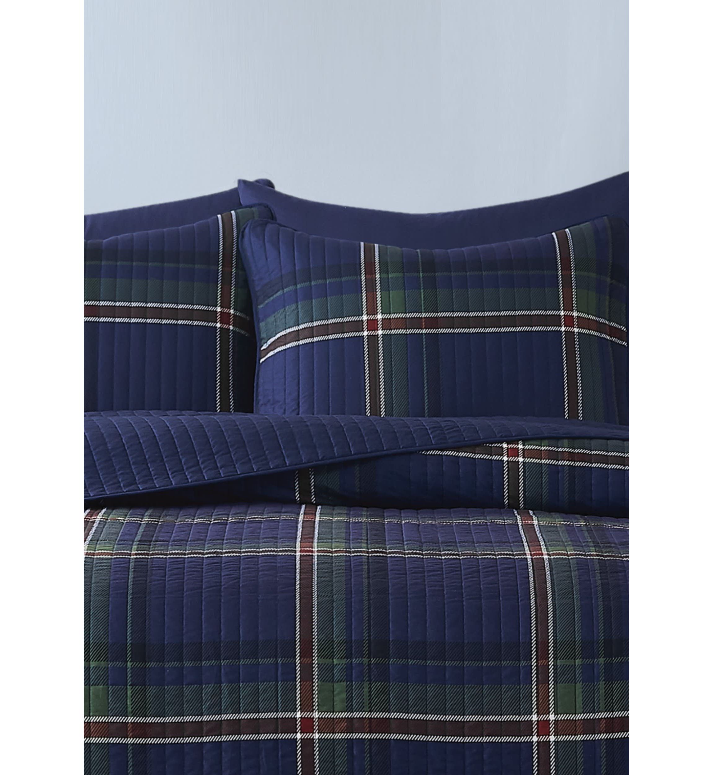 Truly Soft Bronson Plaid Twin/Twin XL 2 Piece Quilt Set