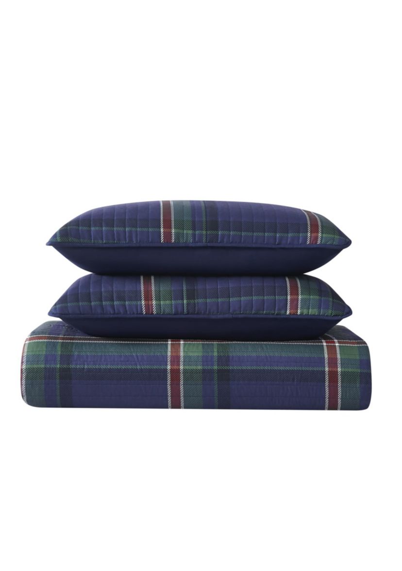 Truly Soft Bronson Plaid Twin/Twin XL 2 Piece Quilt Set