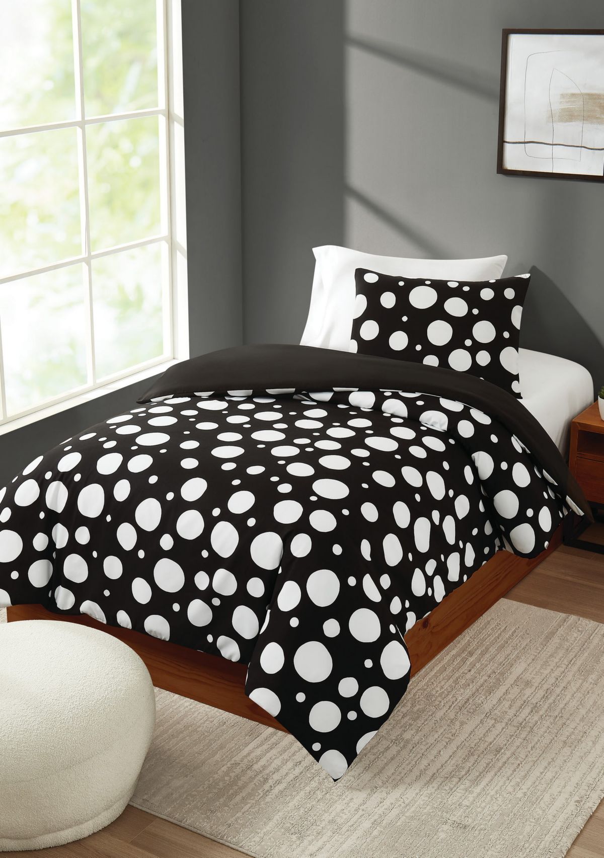 Truly Soft Sophia Dot Twin/Twin XL 2 Piece Duvet Cover Set
