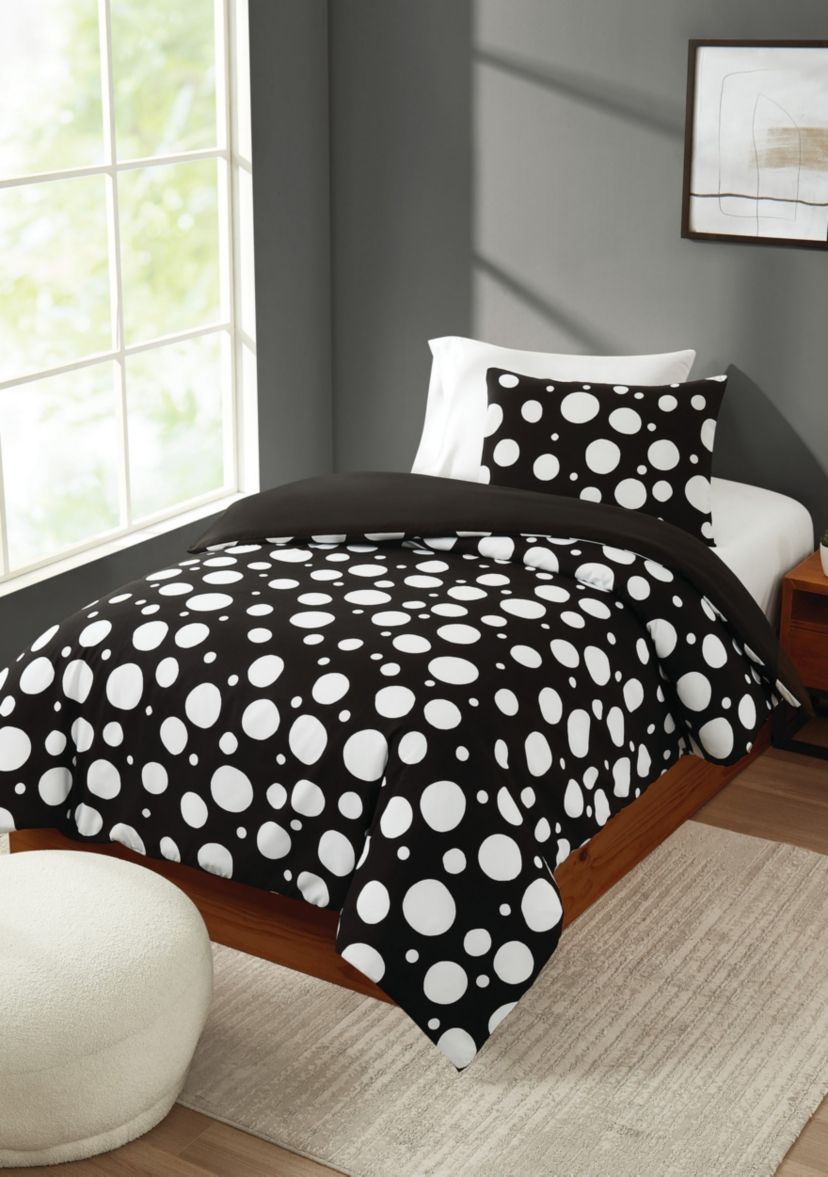 Truly Soft Sophia Dot Twin/Twin XL 2 Piece Duvet Cover Set