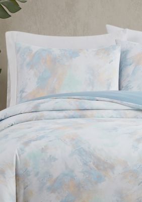 Truly Soft Hannah Watercolor Full/Queen 3 Piece Comforter Set