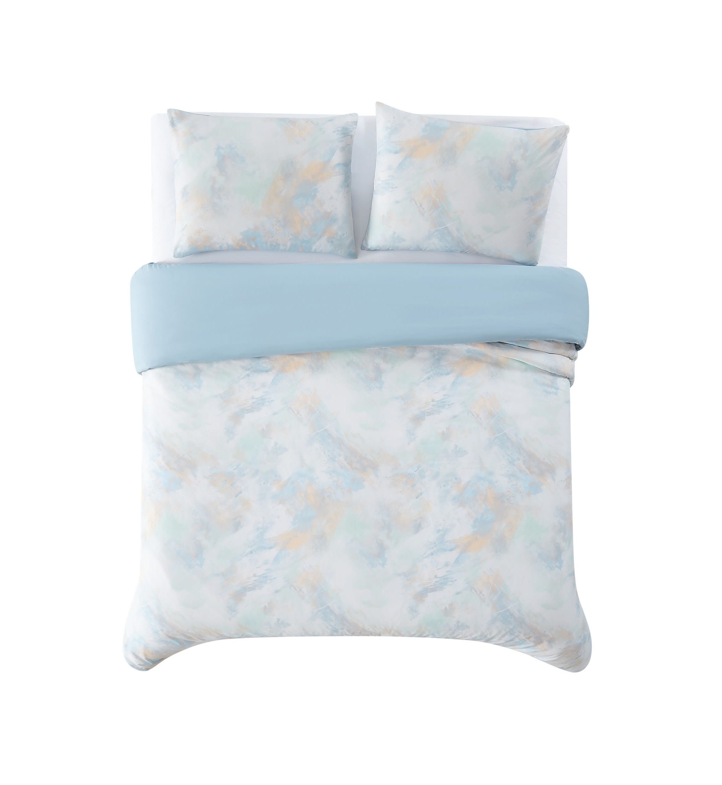 Truly Soft Hannah Watercolor Full/Queen 3 Piece Comforter Set