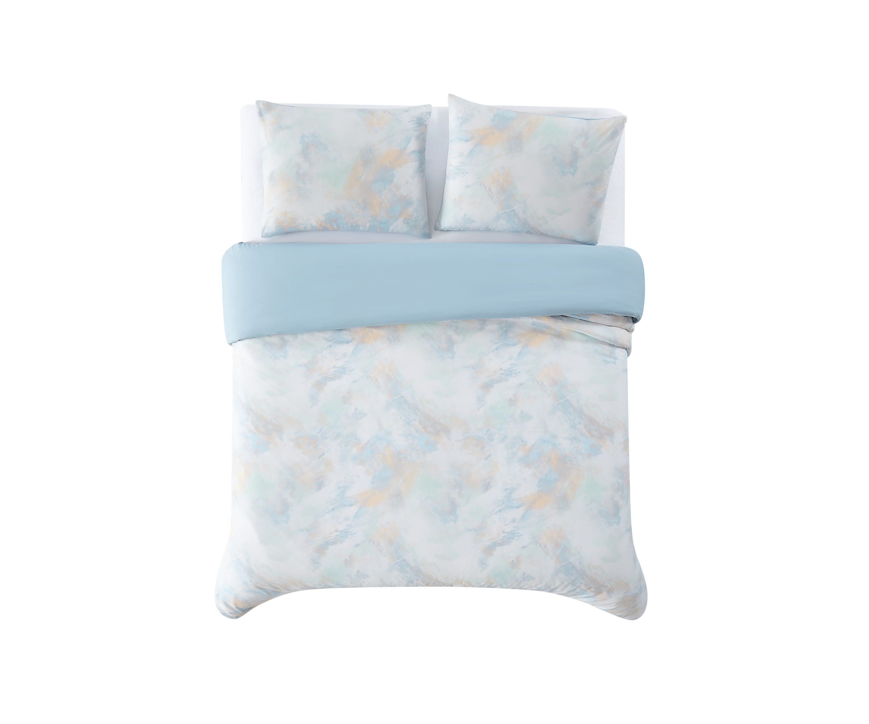 Truly Soft Hannah Watercolor Full/Queen 3 Piece Comforter Set