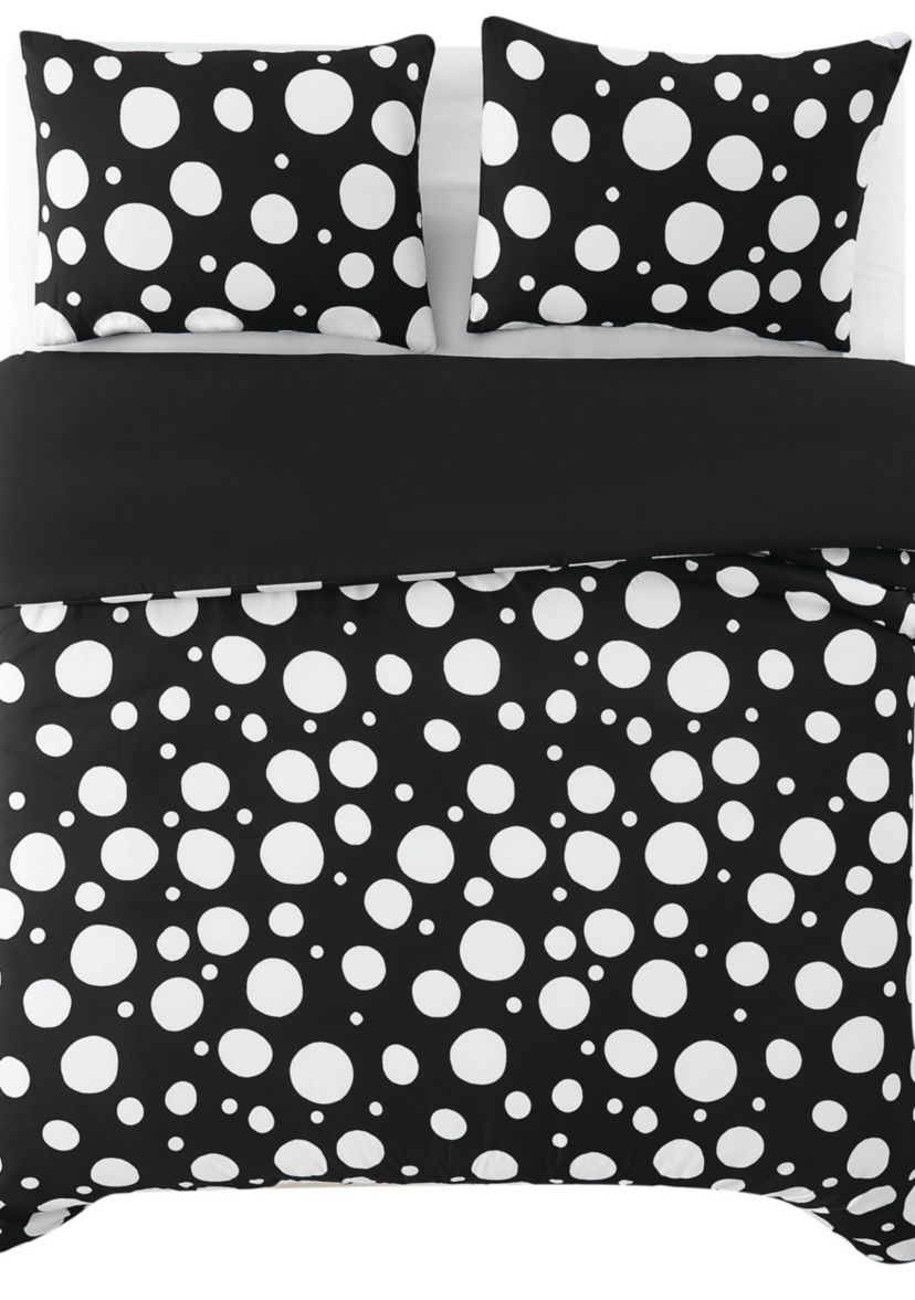 Truly Soft Sophia Dot Full/Queen 3 Piece Comforter Set