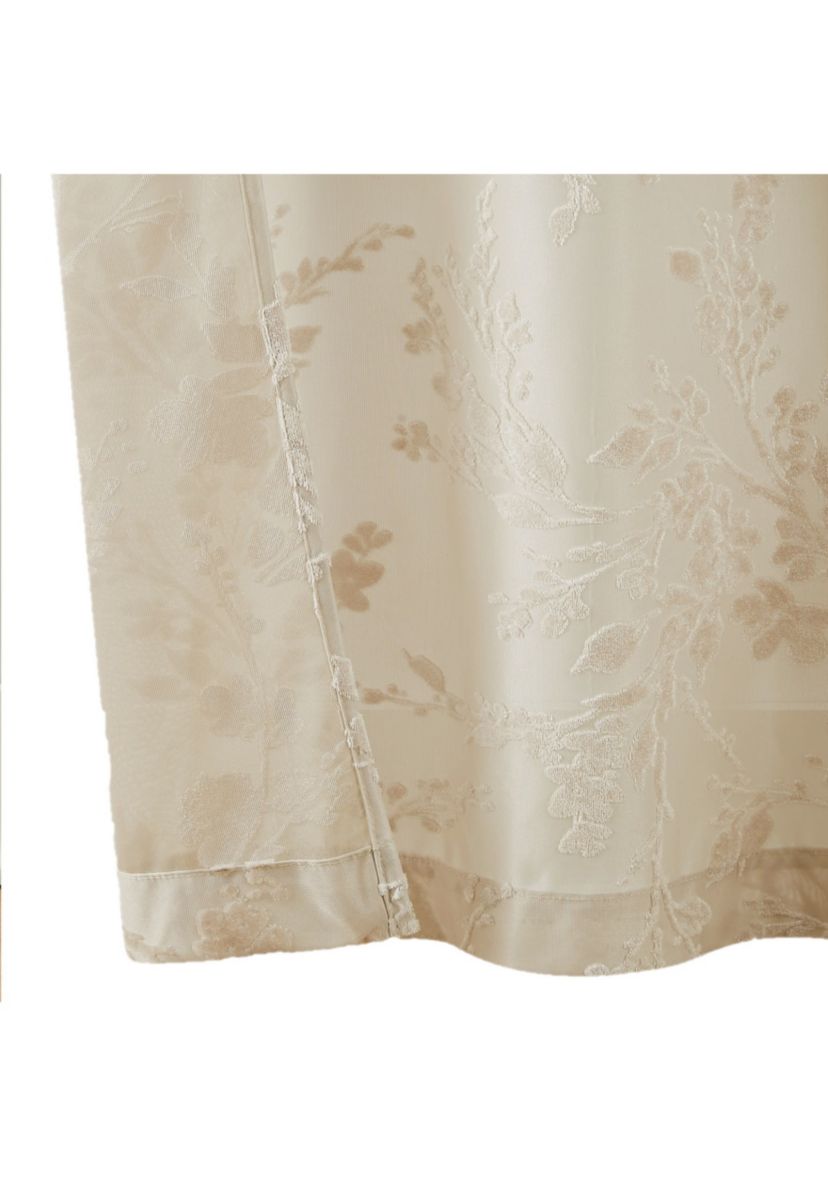 5th Avenue Lux Lark Burn Out 37x84 Sheer Window Panel Pair