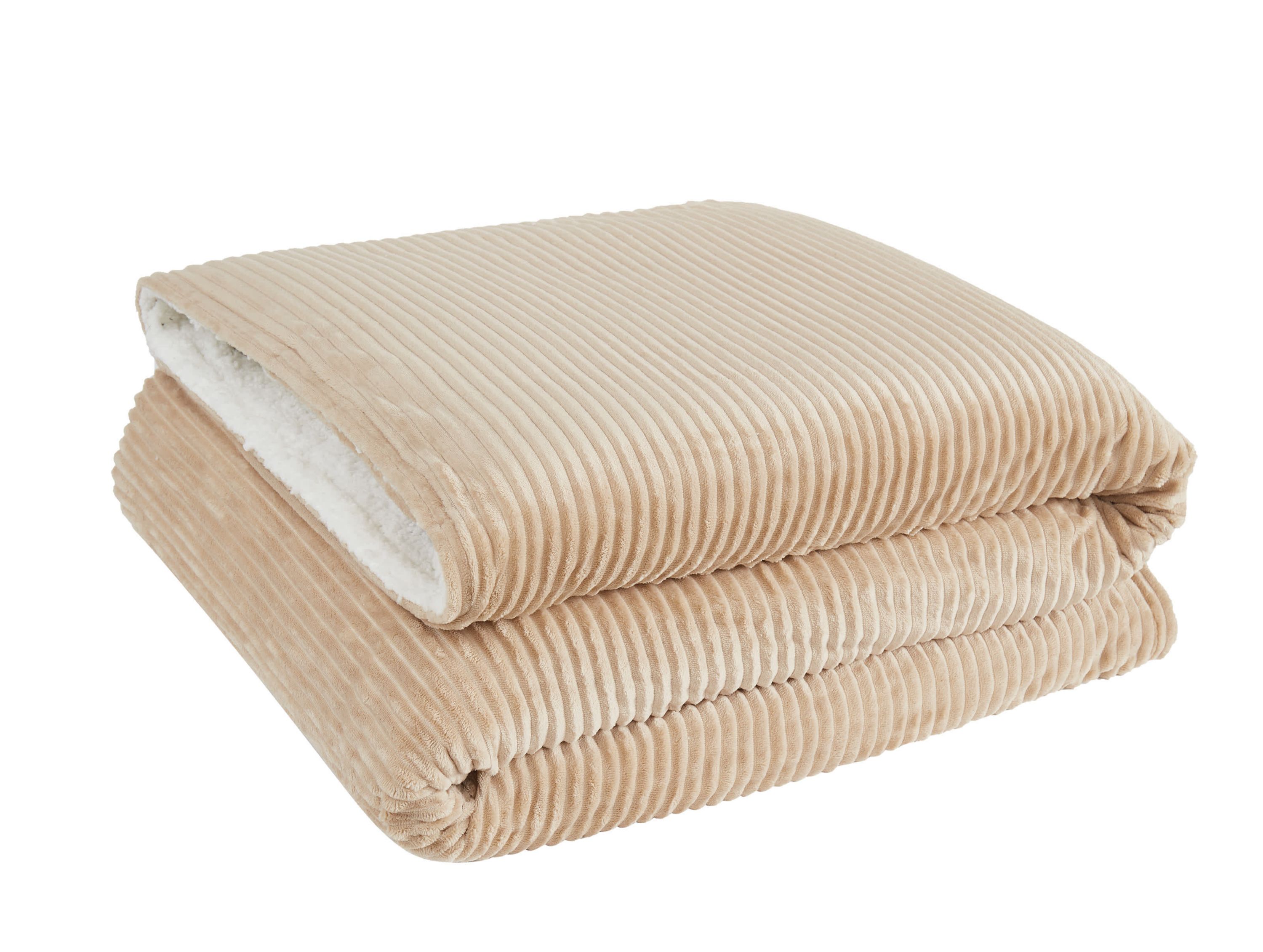 Brooklyn Loom Corduroy Blue 50x70 Throw