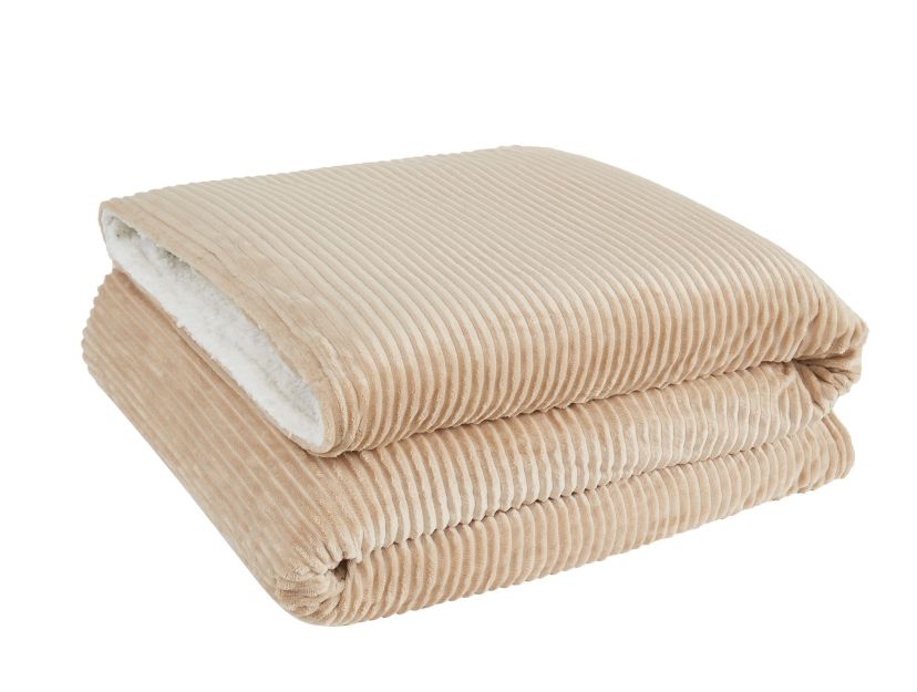 Brooklyn Loom Corduroy Blue 50x70 Throw