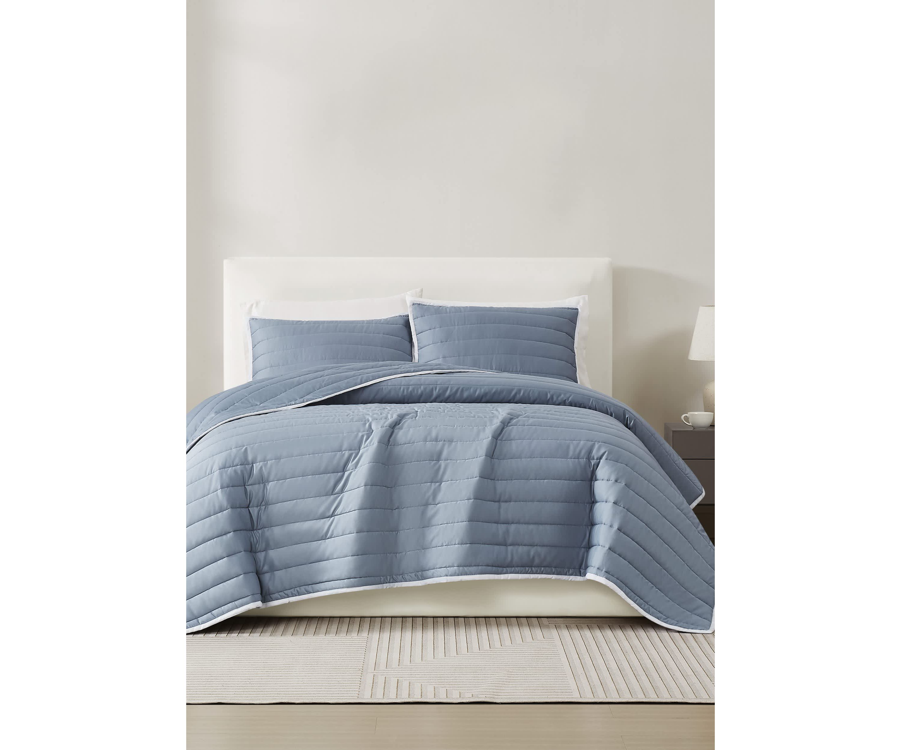 Christian Siriano NY® Cotton Sateen Khaki King 3 Piece Quilt Set