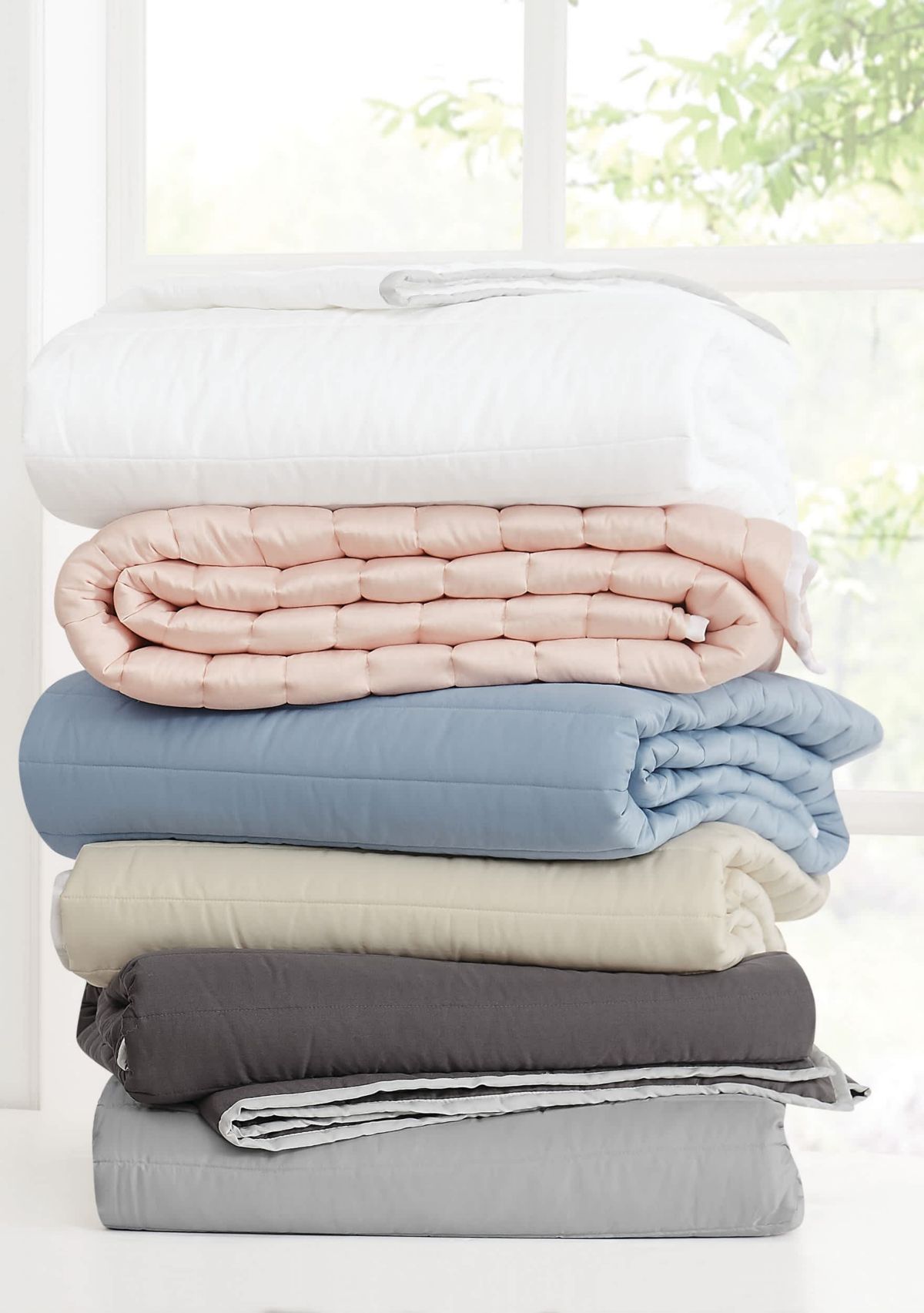 Christian Siriano NY® Cotton Sateen Blush King 3 Piece Quilt Set