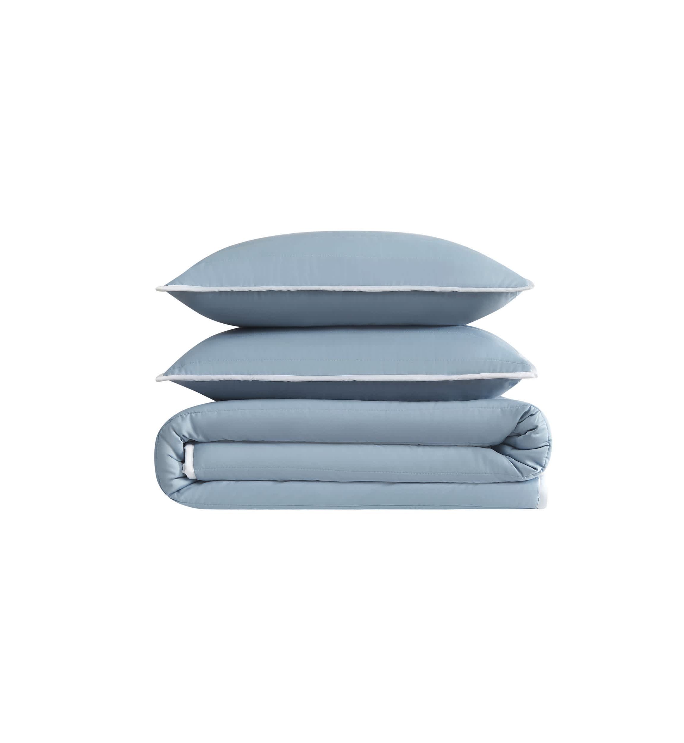 Christian Siriano NY® Cotton Sateen Grey King 3 Piece Quilt Set
