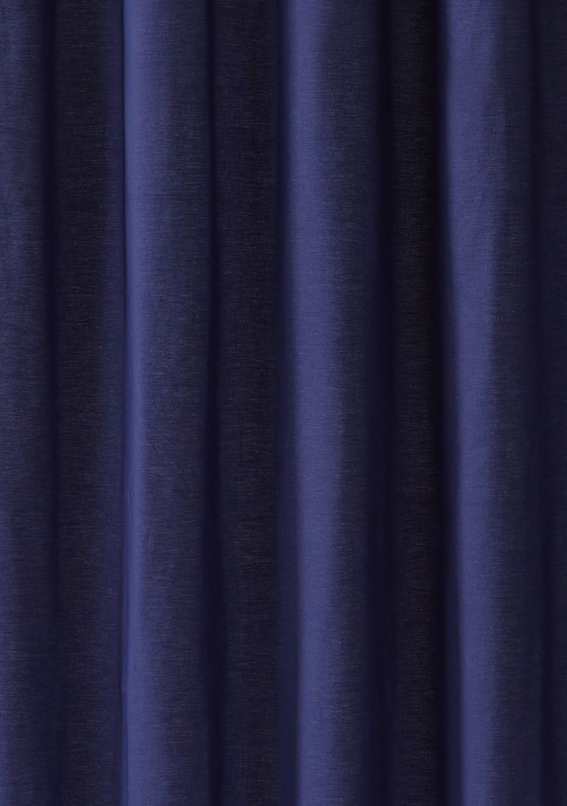 Brooklyn Loom Solid Cotton Percale Burgundy 50x96 Window Curtain Pair