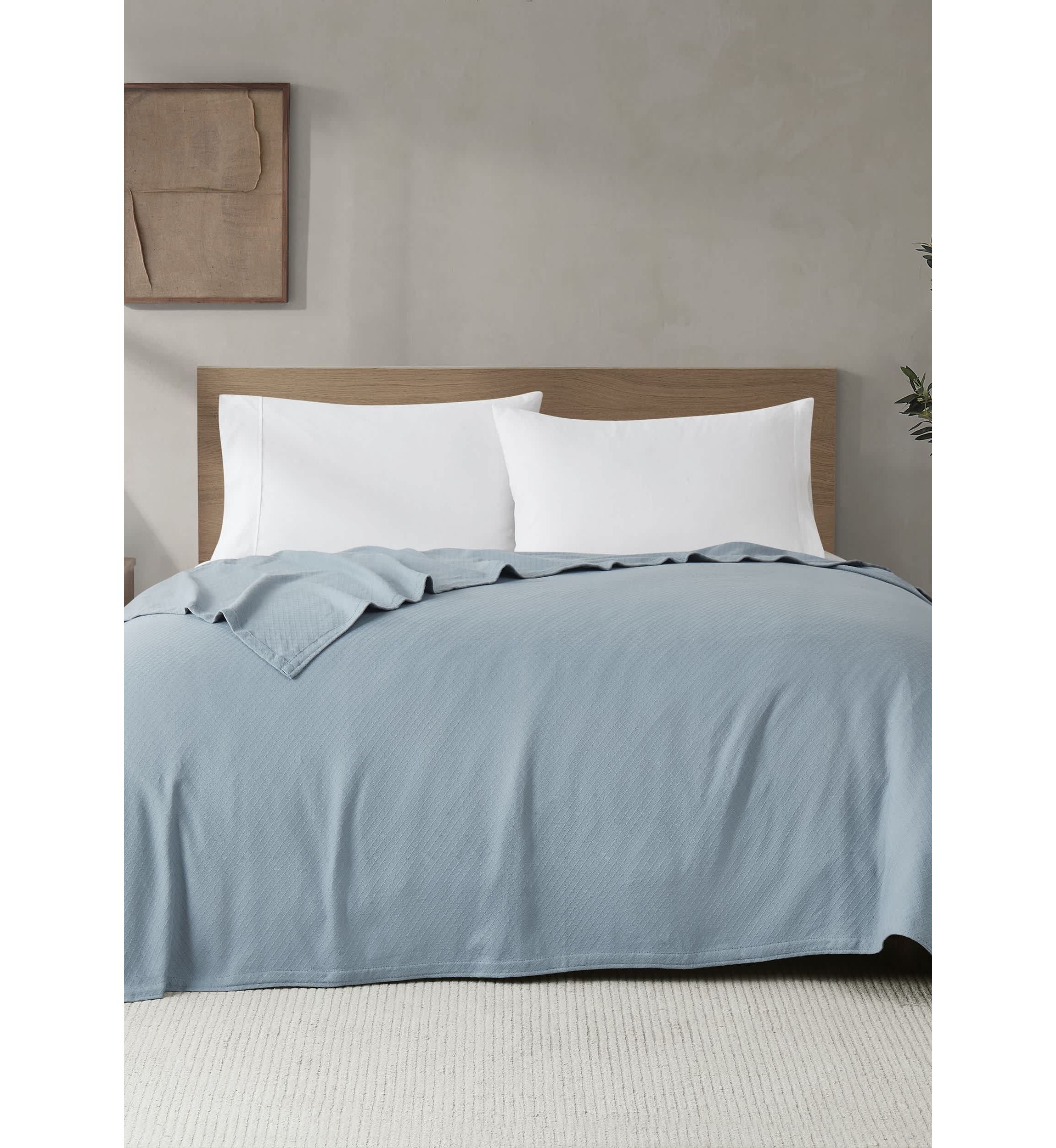 Royal Velvet Dream Cotton Grey Full/Queen Blanket