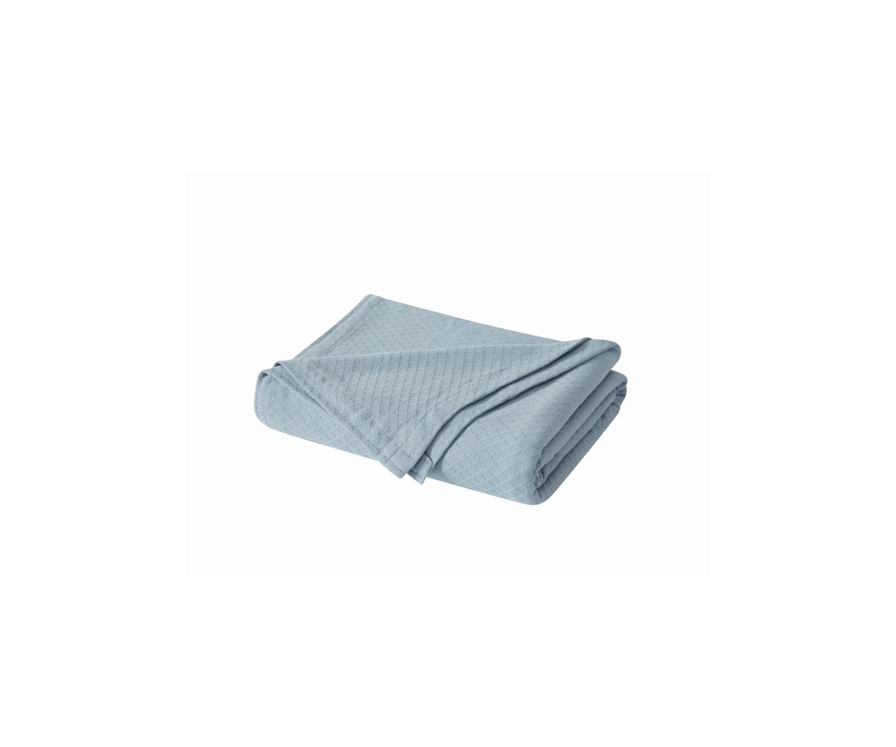 Royal Velvet Dream Cotton Blue Full/Queen Blanket