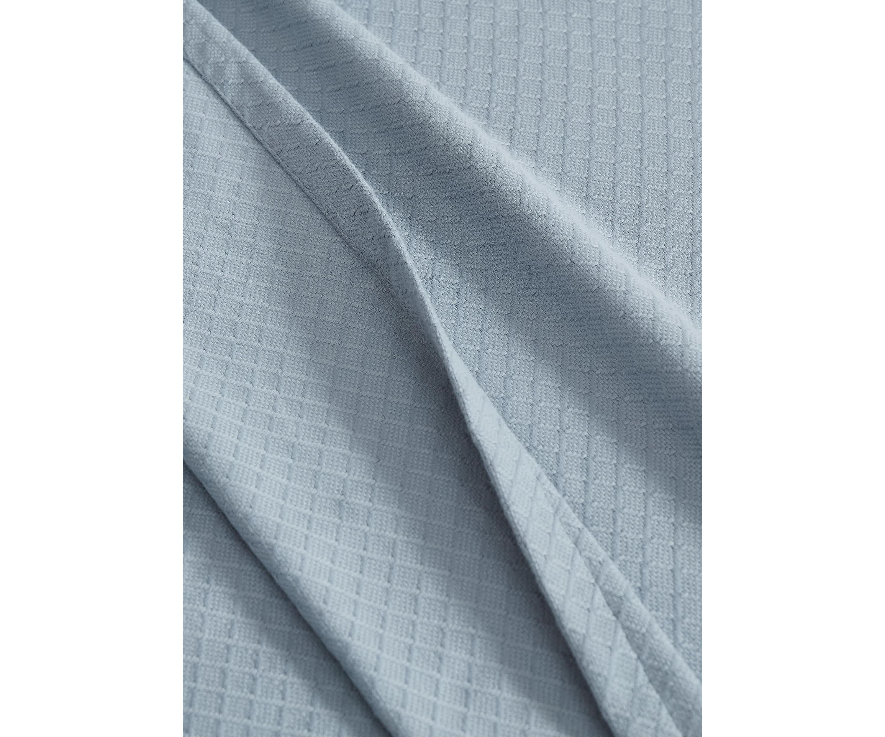 Royal Velvet Dream Cotton Blue Full/Queen Blanket