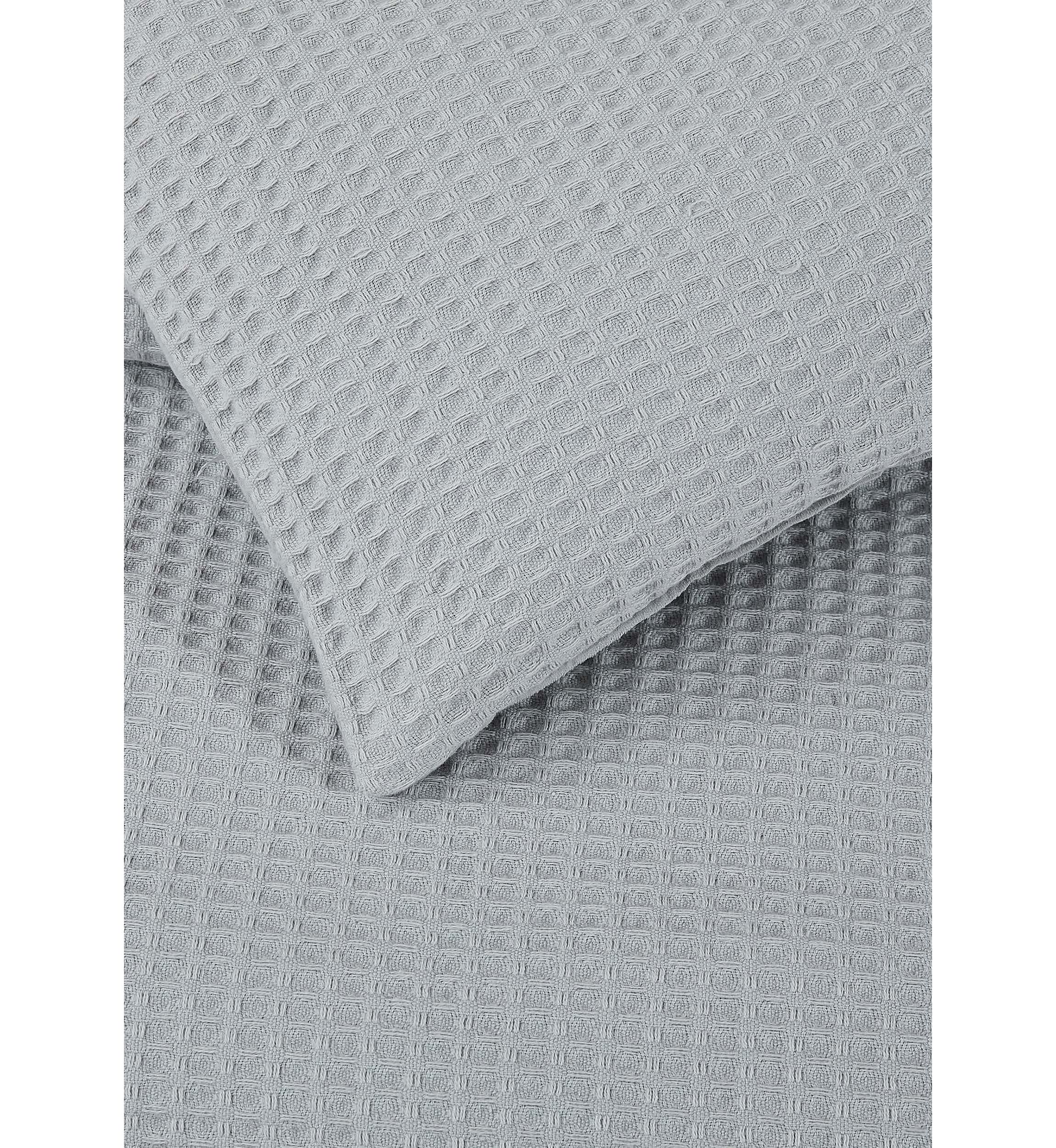 Cannon Heritage Cotton Waffle Khaki 3 Piece Full/Queen Duvet Set