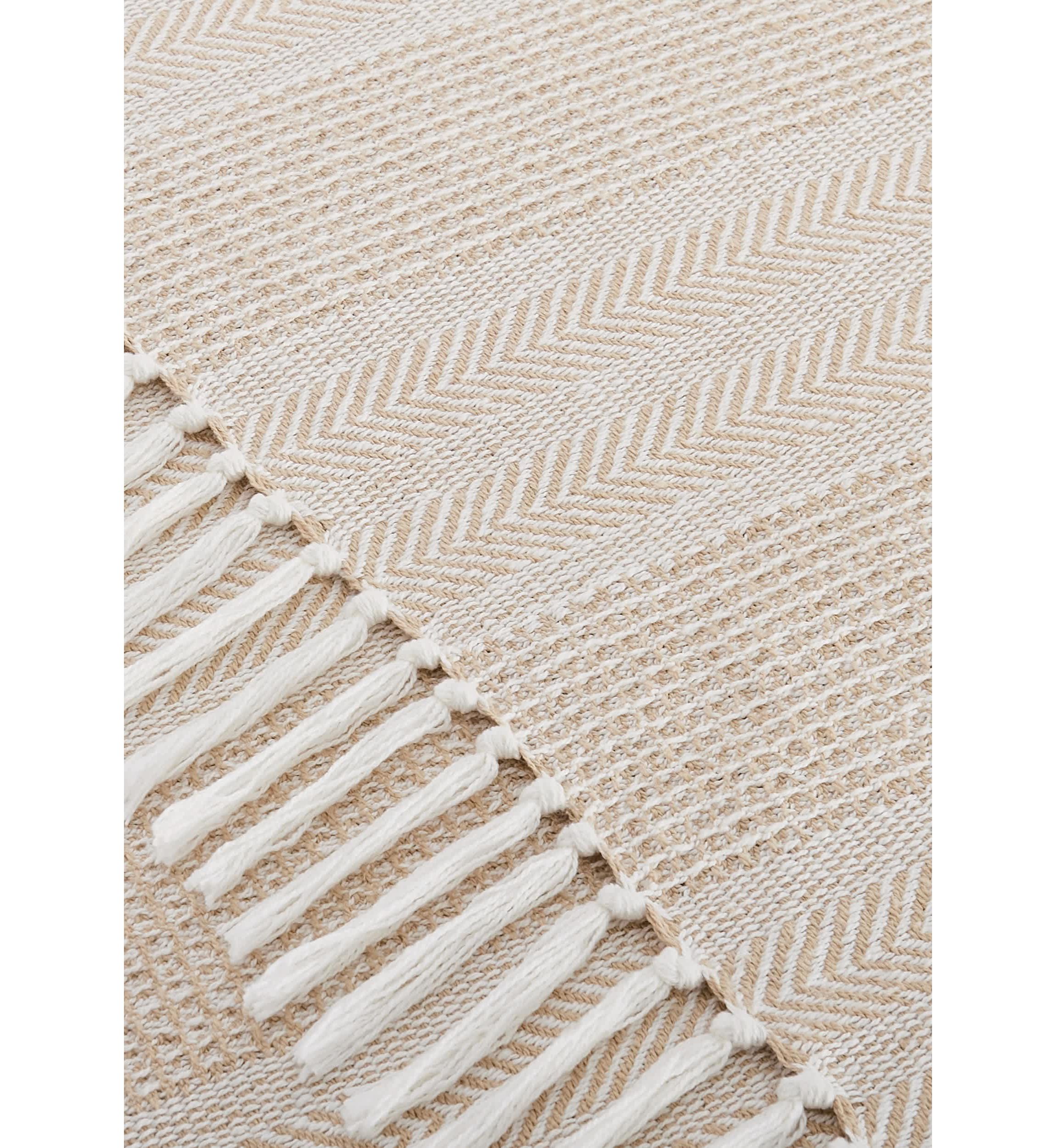 Oceanfront Resort Textured Stripe Green 50x60 Throw