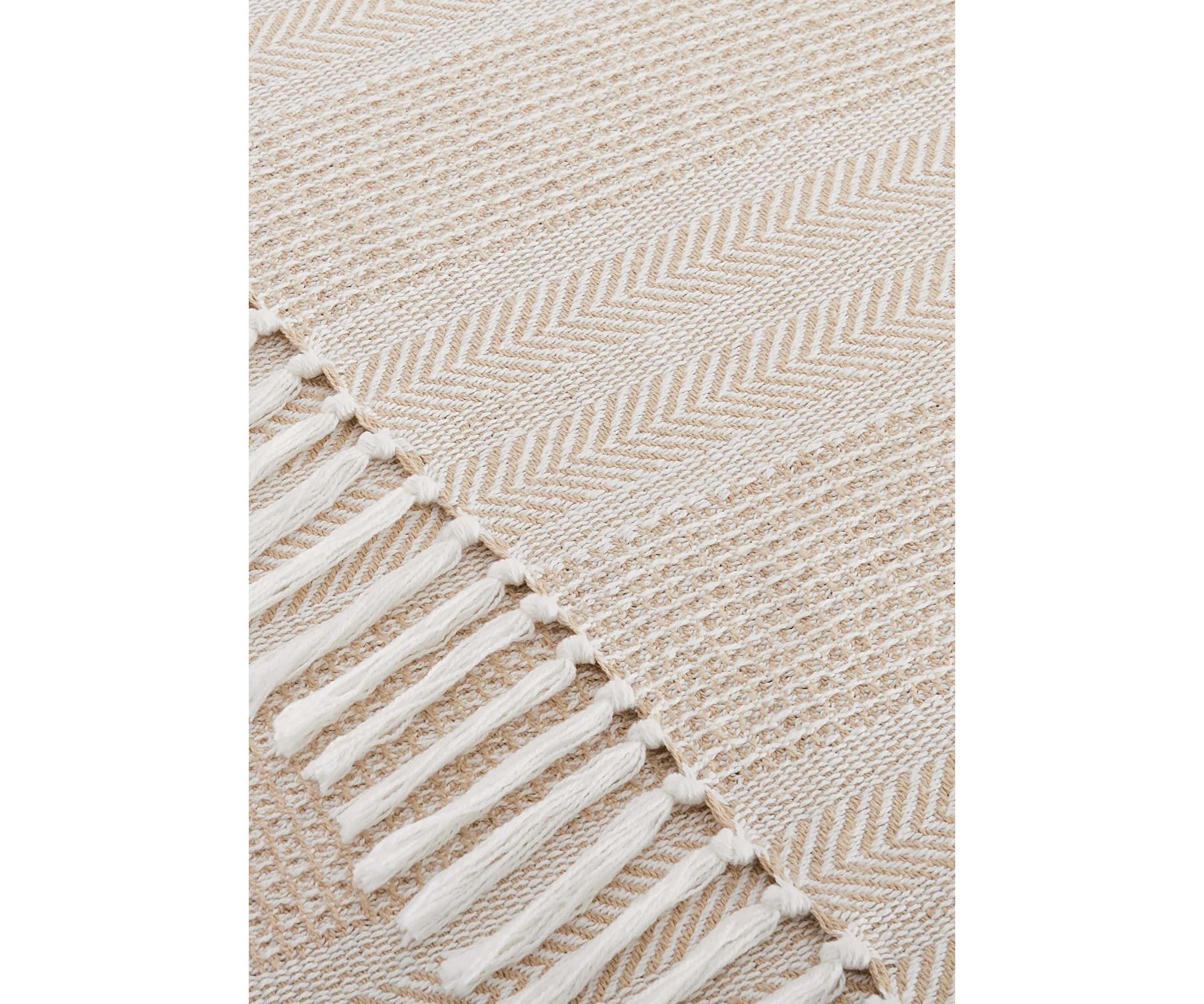 Oceanfront Resort Textured Stripe Green 50x60 Throw