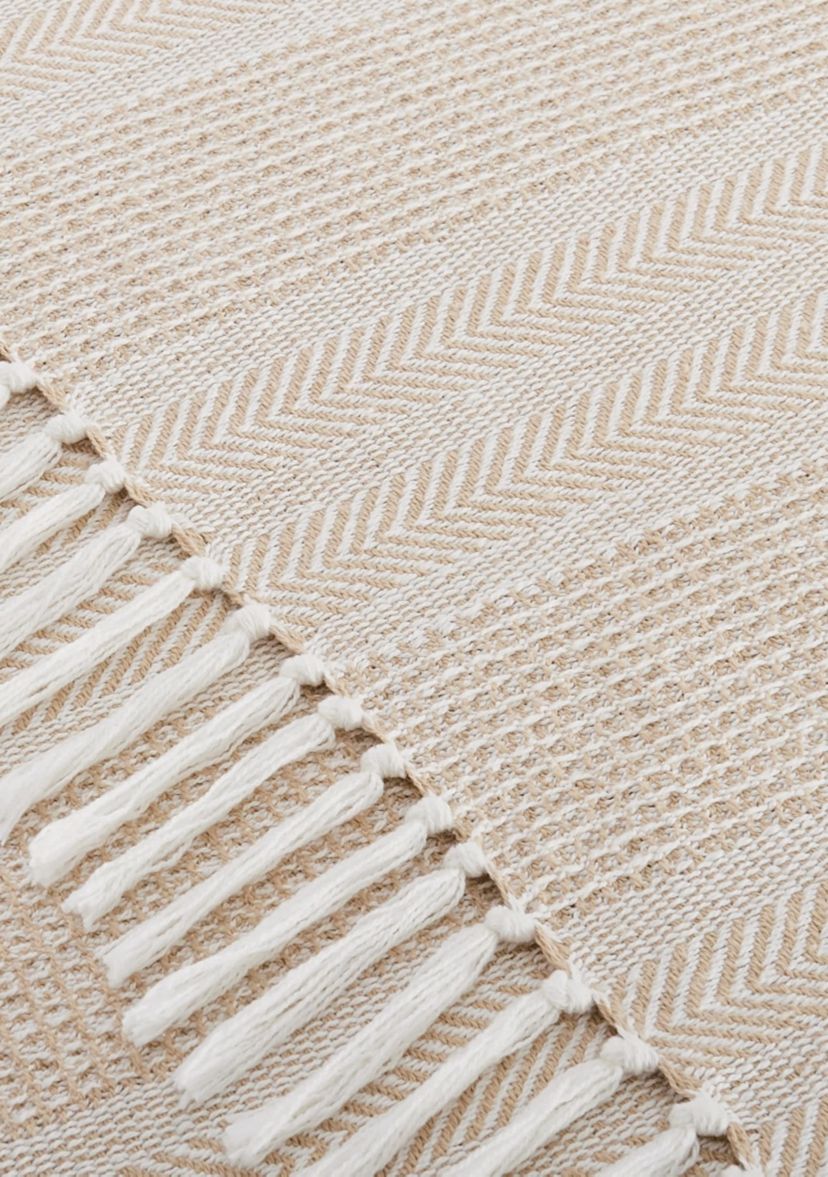 Oceanfront Resort Textured Stripe Green 50x60 Throw