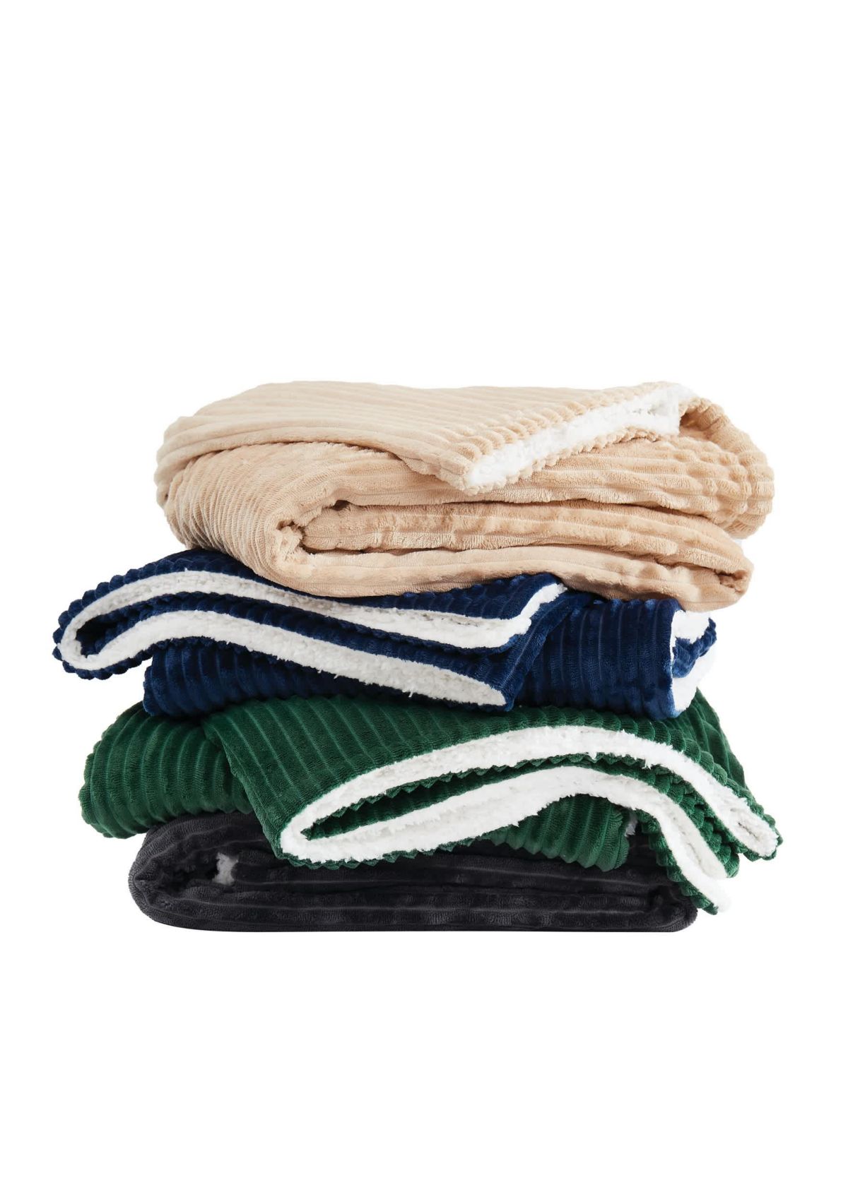 London Fog Corduroy Grey 50x70 Throw