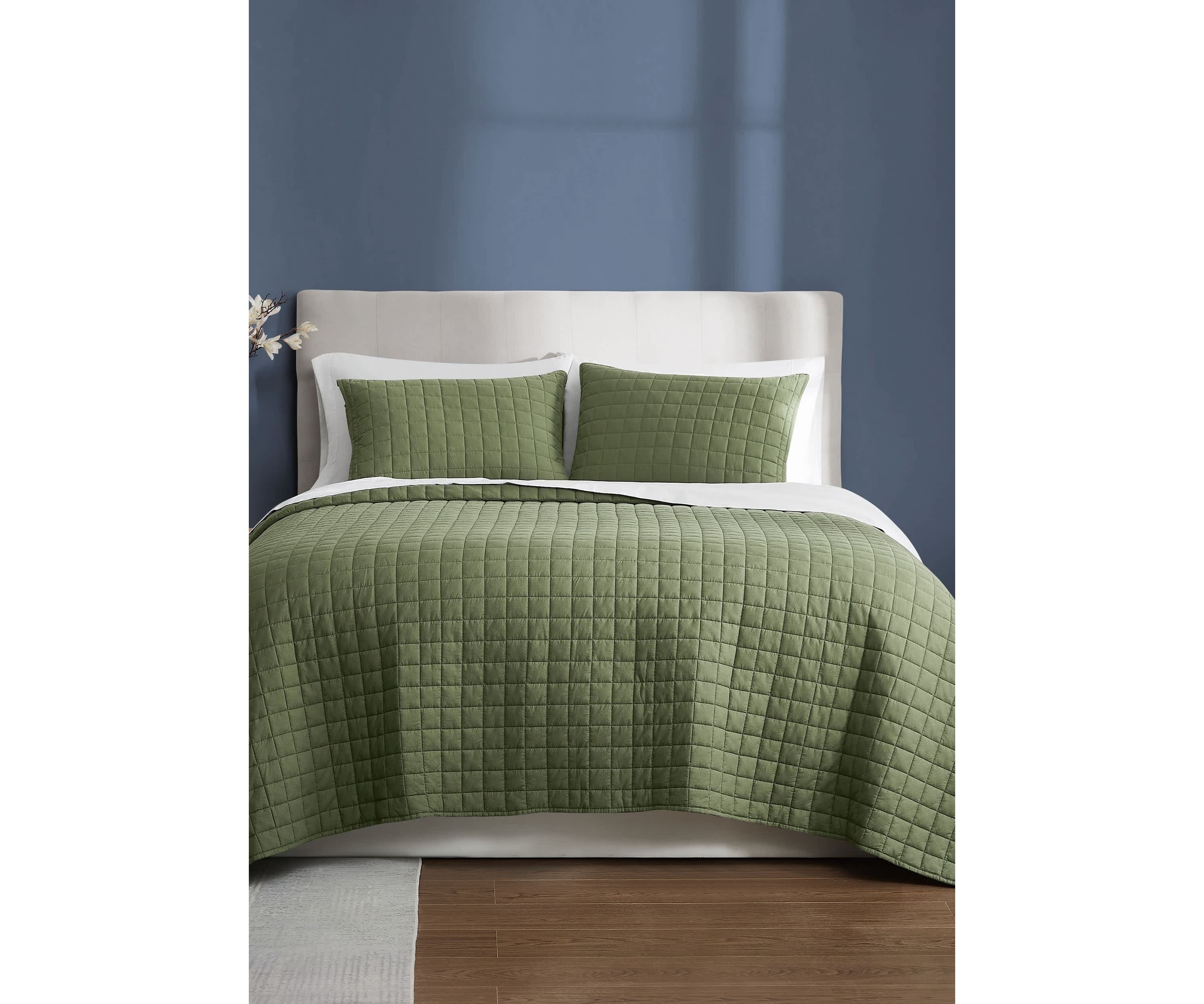 Brooklyn Loom Essential Cotton Natural Twin/Twin XL 2 Piece Quilt Set