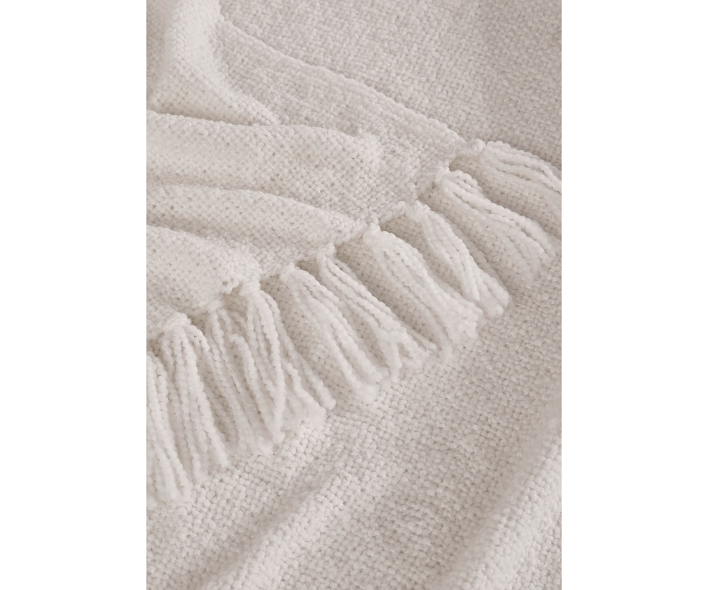 Brooklyn Loom Chunky Boucle Textured Microfiber  50x70 Throw Blanket in Tan