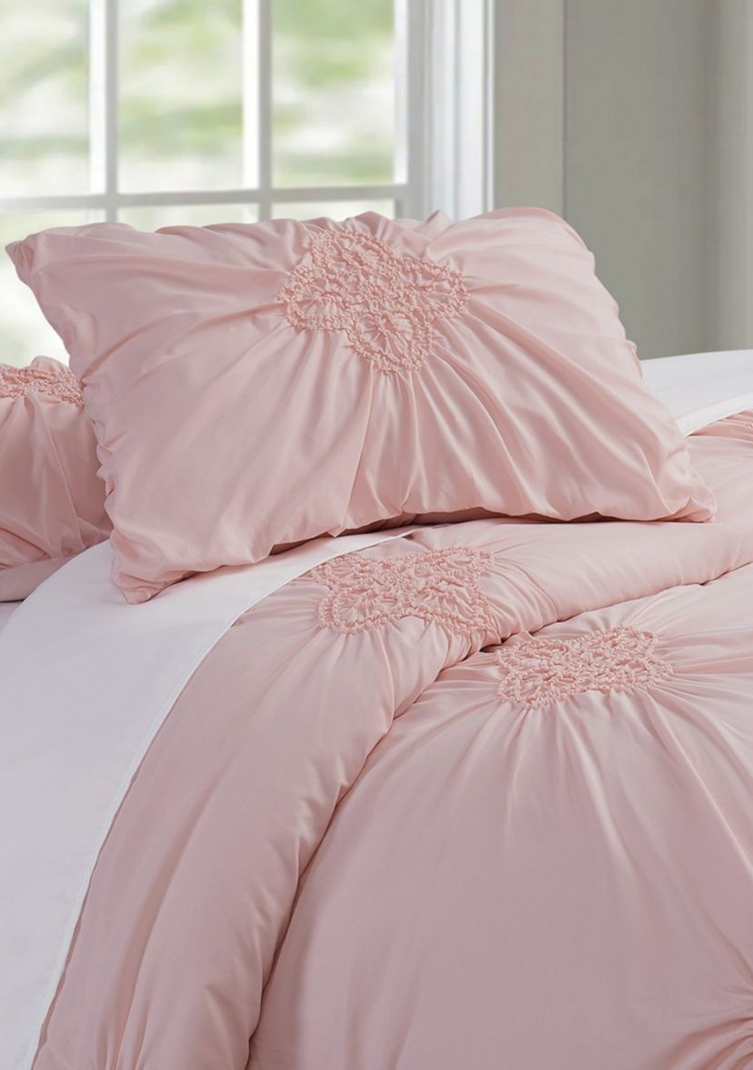 Georgia Rouched Duvet Set
