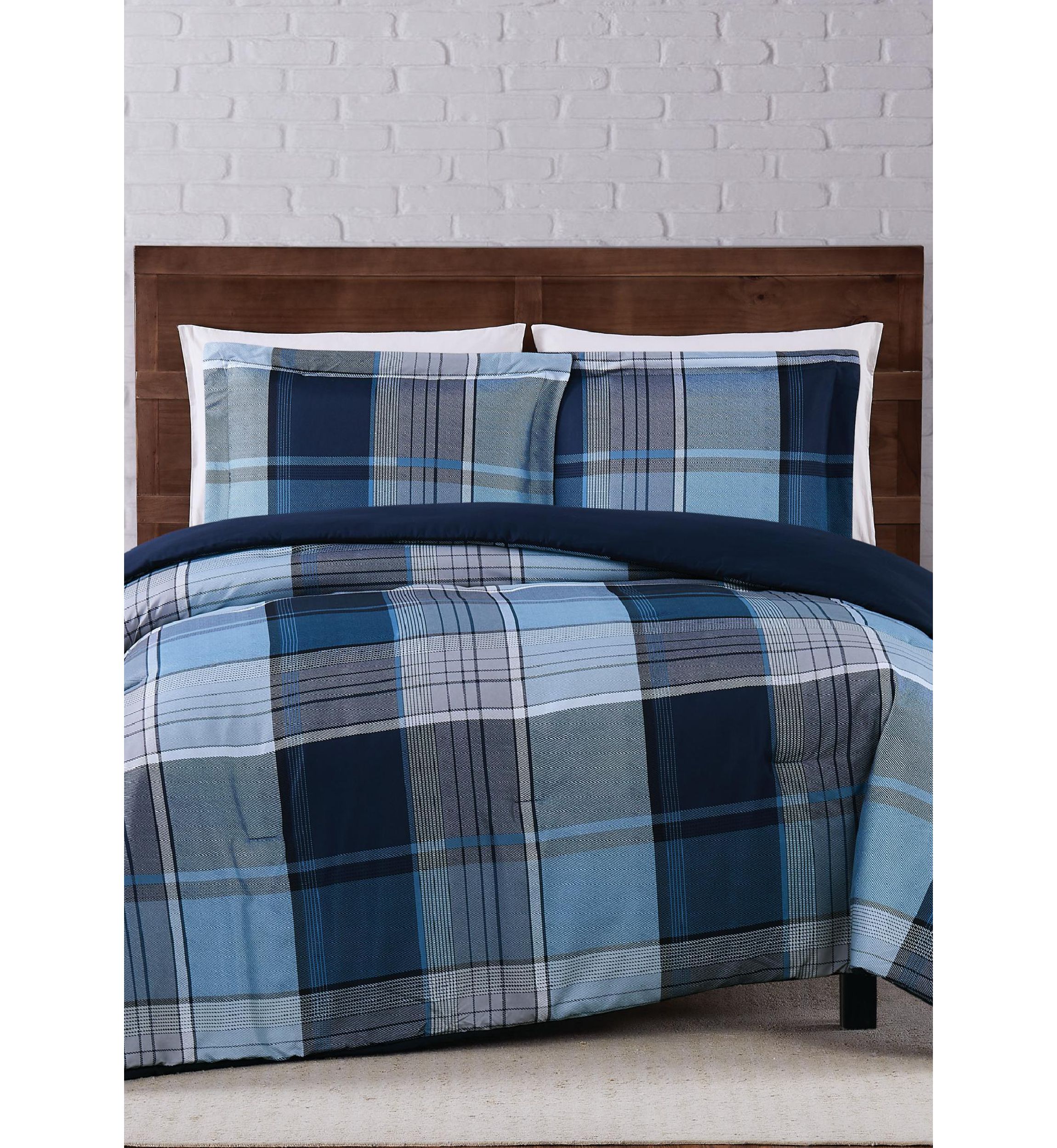 Trey Plaid Comforter Set