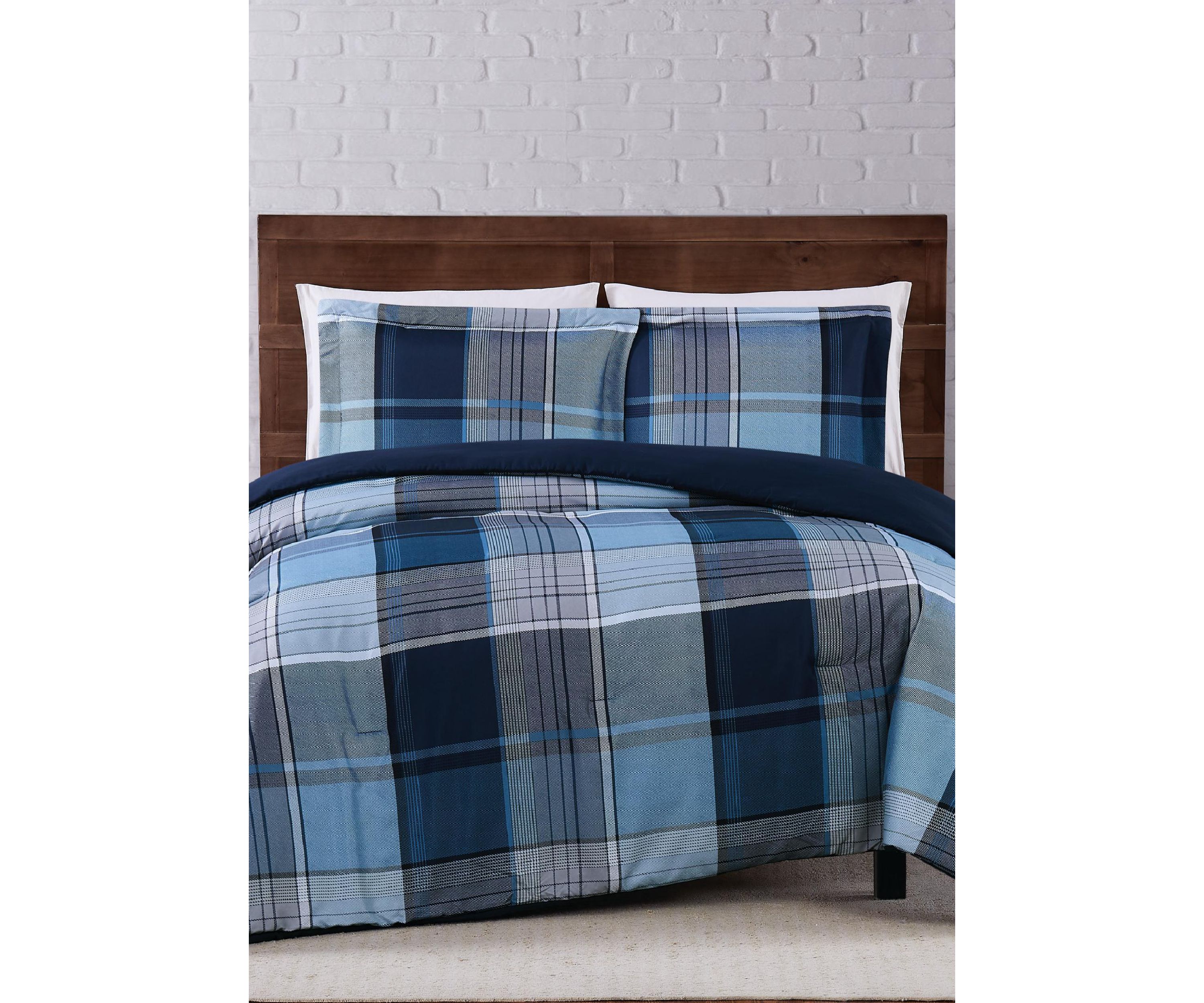 Trey Plaid Comforter Set
