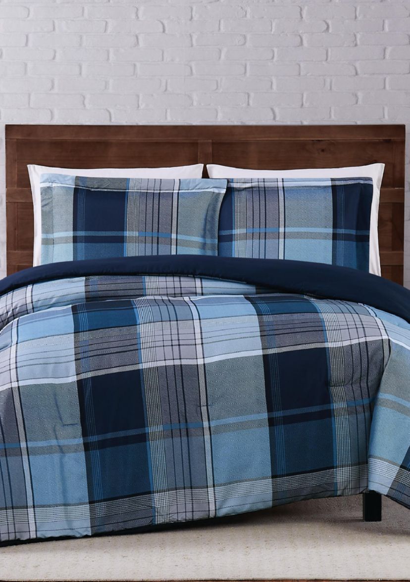 Trey Plaid Comforter Set