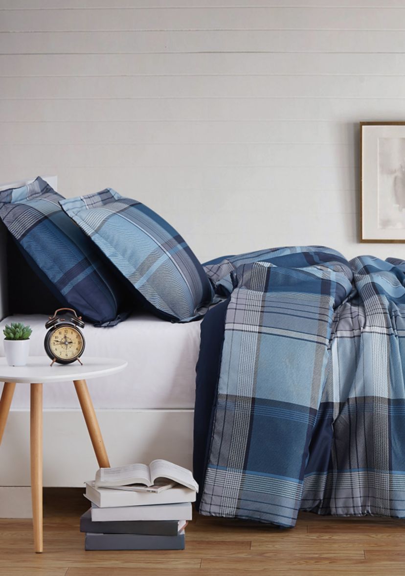 Trey Plaid Comforter Set