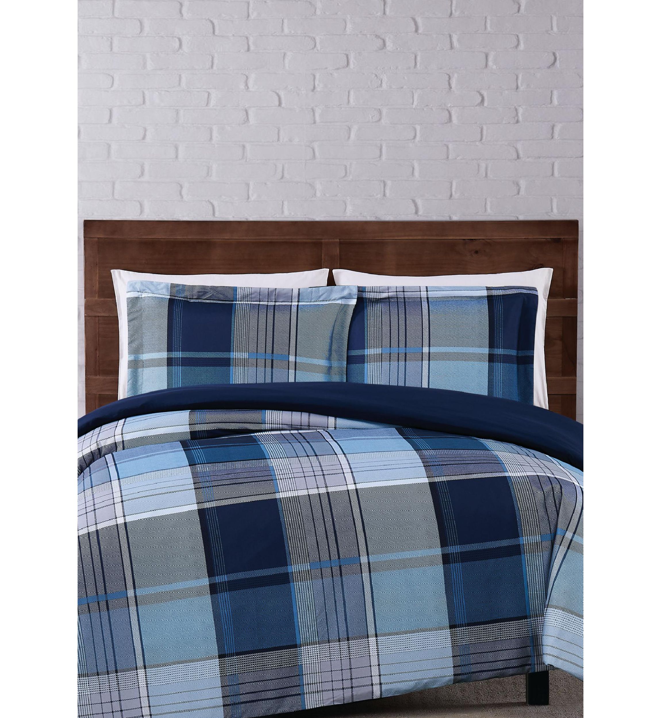 Trey Plaid Duvet Set