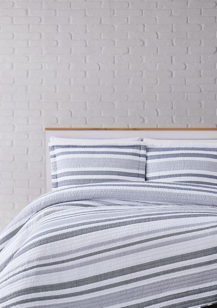 Curtis Stripe Quilt Set